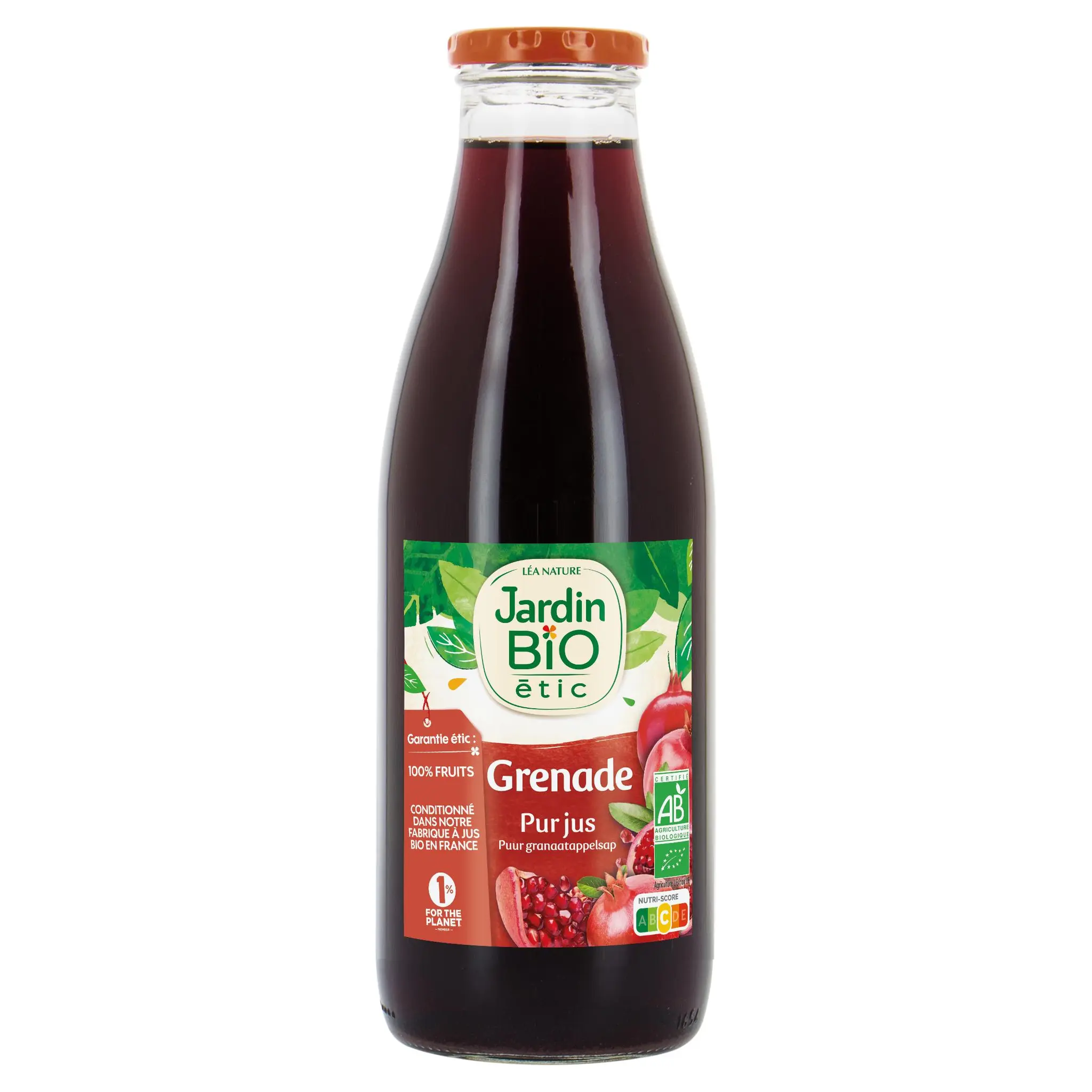 JARDIN BIO ETIC Pur jus de grenade