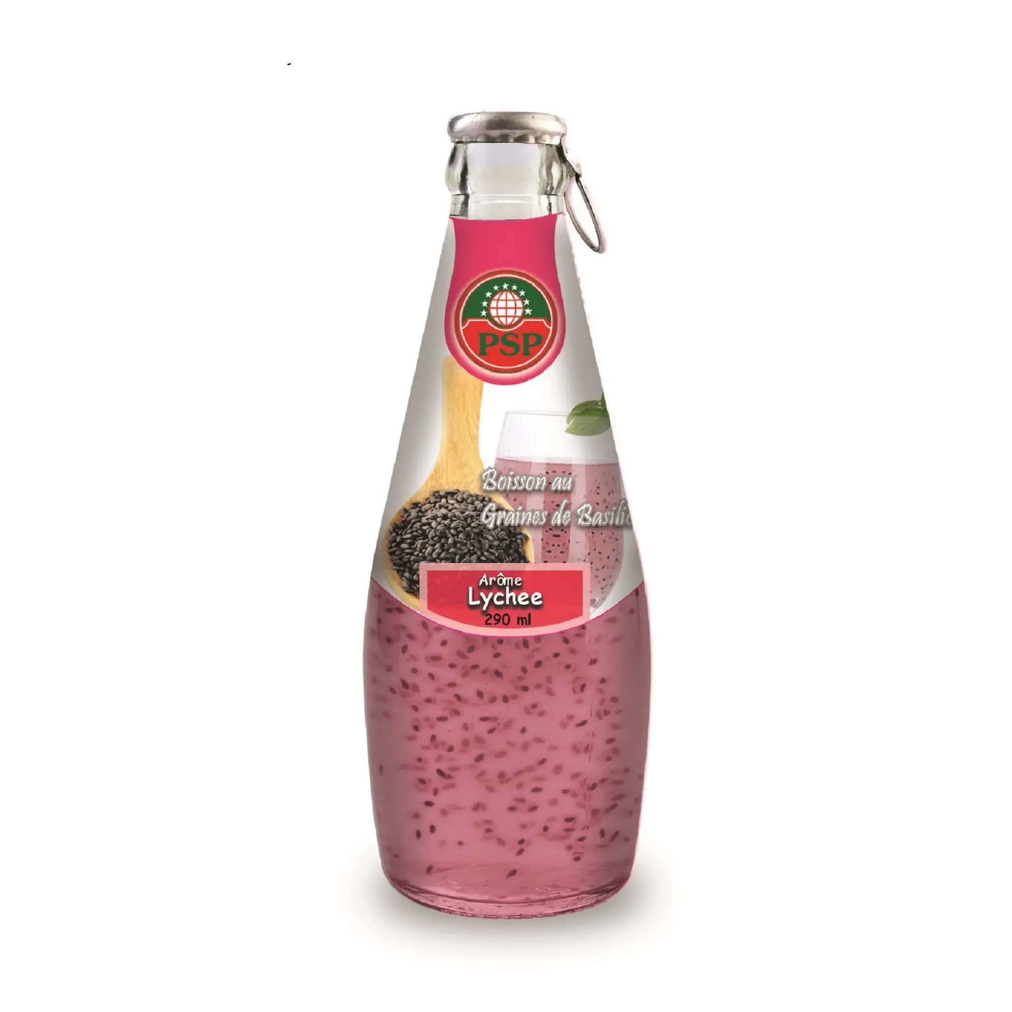 PSP Boisson aux graines de basilic arôme litchi