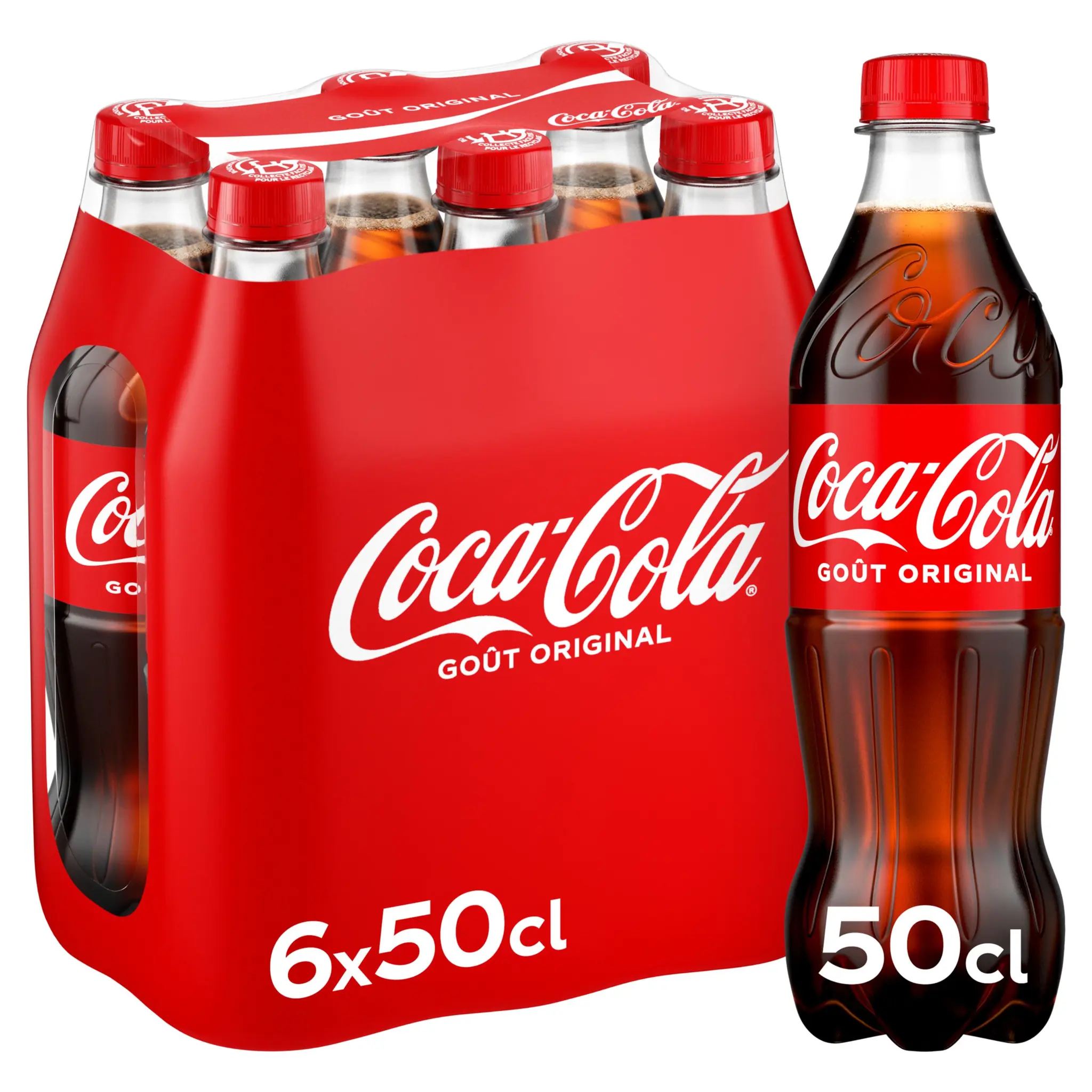 COCA-COLA Boisson gazeuse aux extraits végétaux bouteilles