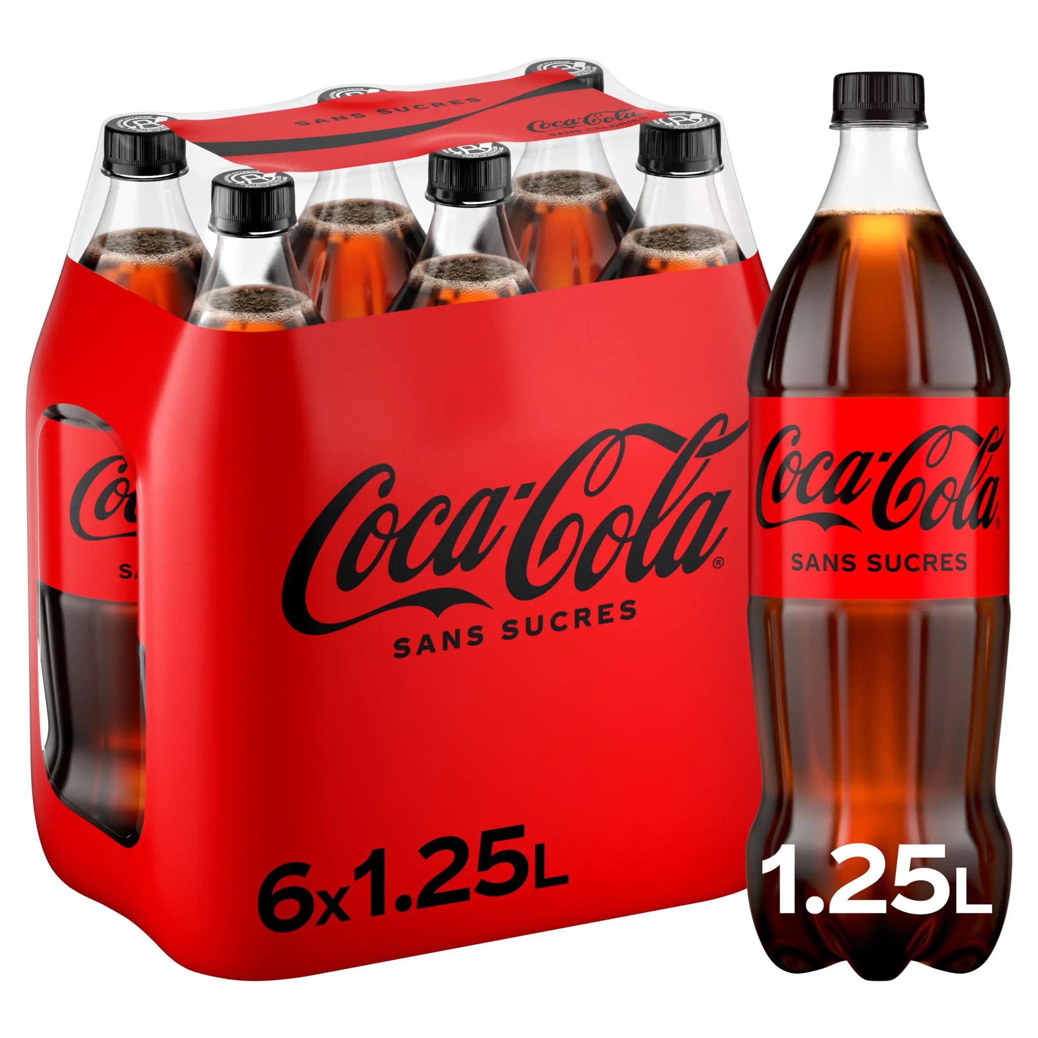 COCA-COLA Boisson gazeuse aux extraits végétaux sans sucres
