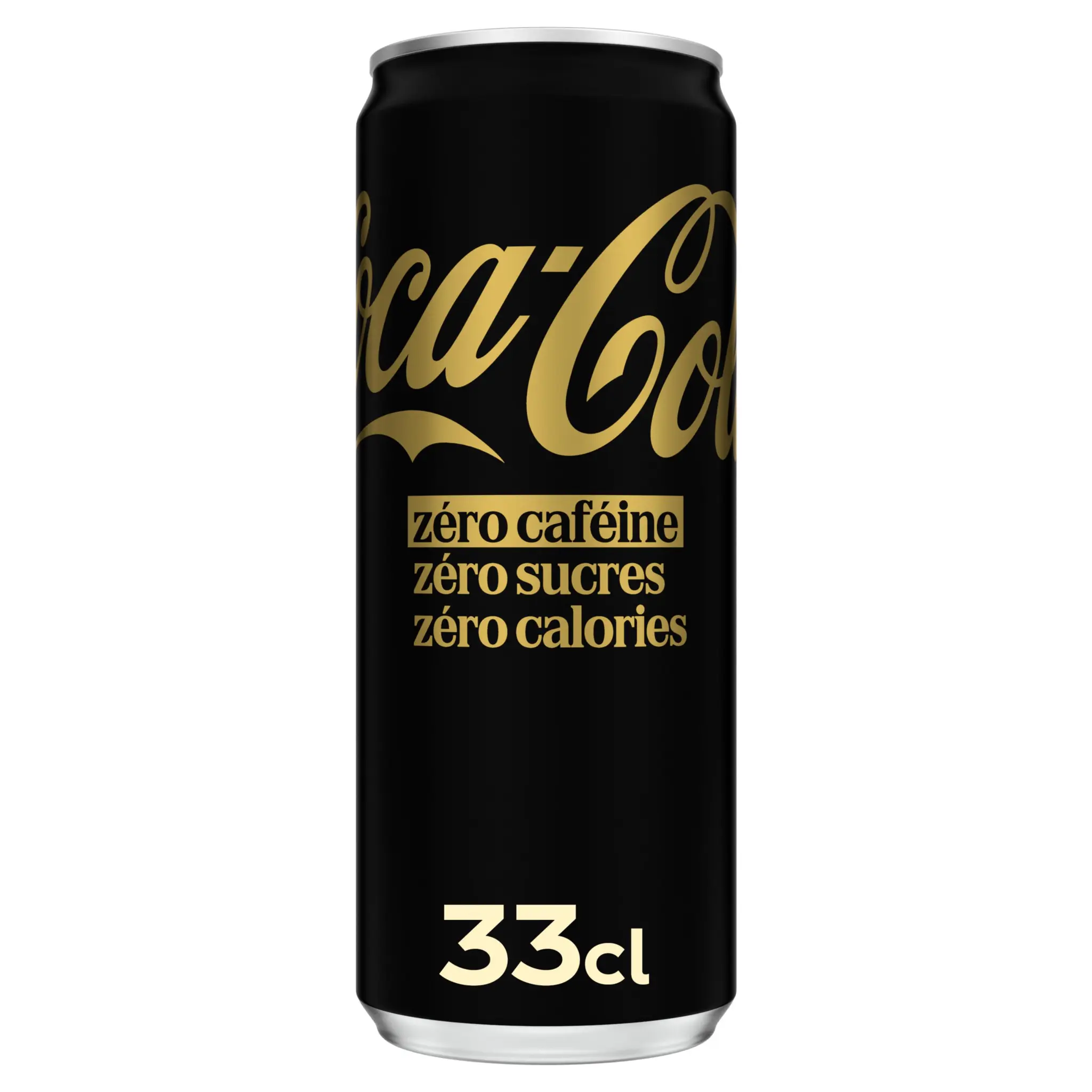 COCA-COLA Boisson gazeuse aux extraits végétaux sans sucres sans caféine boîte
