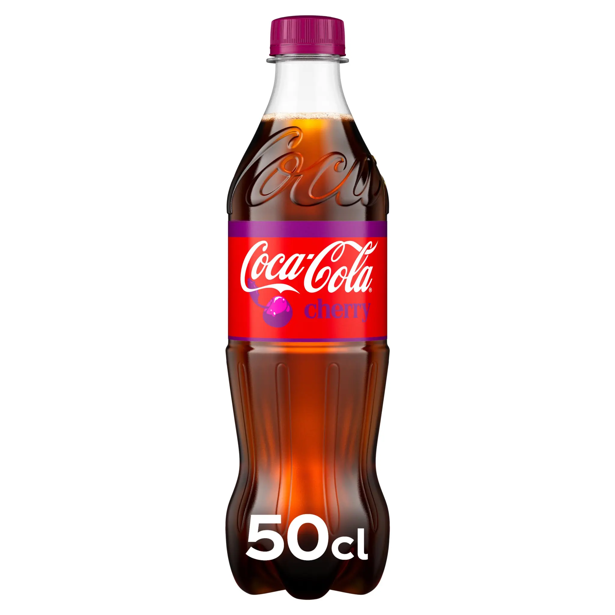 COCA-COLA Boisson gazeuse aux extraits végétaux arôme cerise bouteille