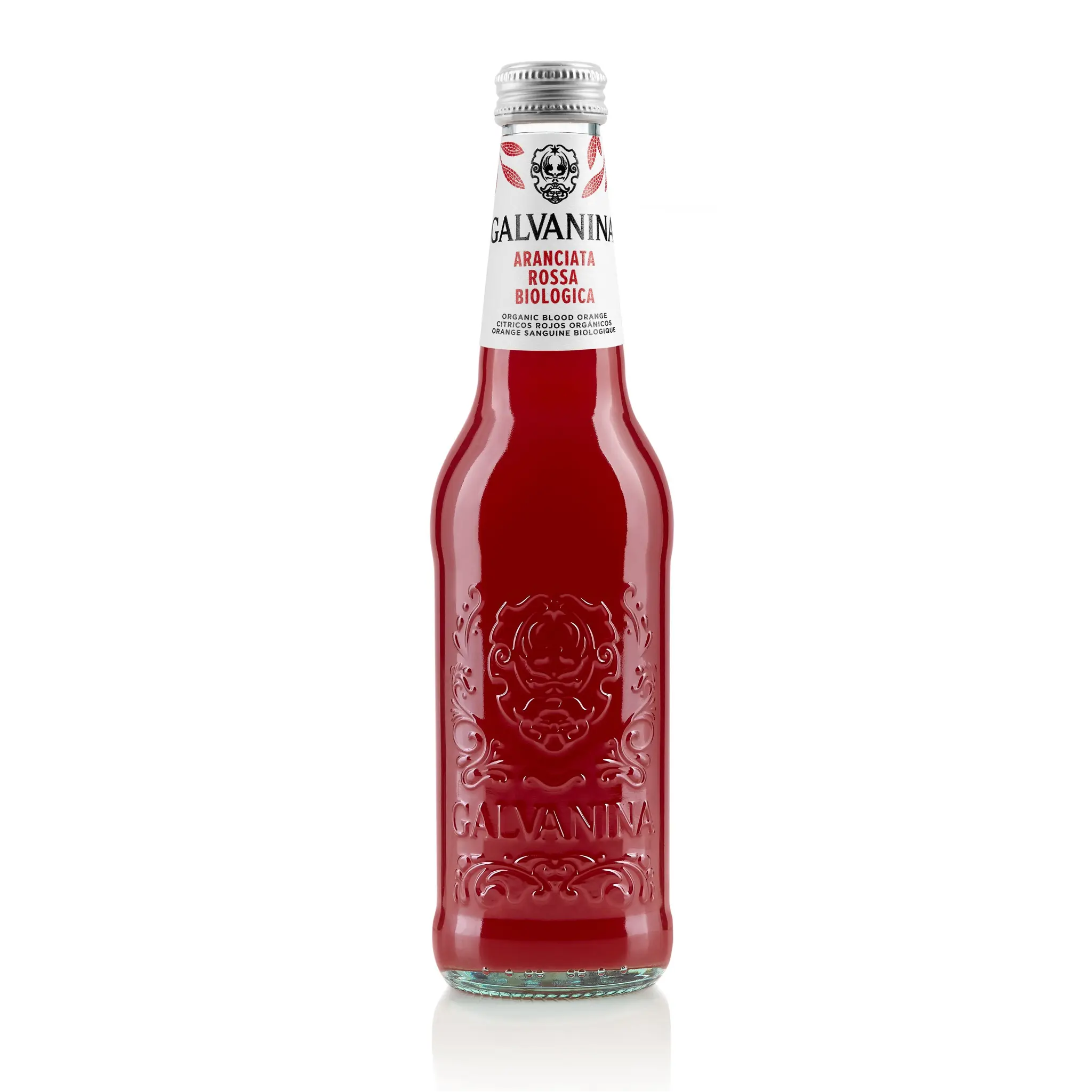 GALVANINA Boisson gazeuse avec pulpe bio goût orange sanguine