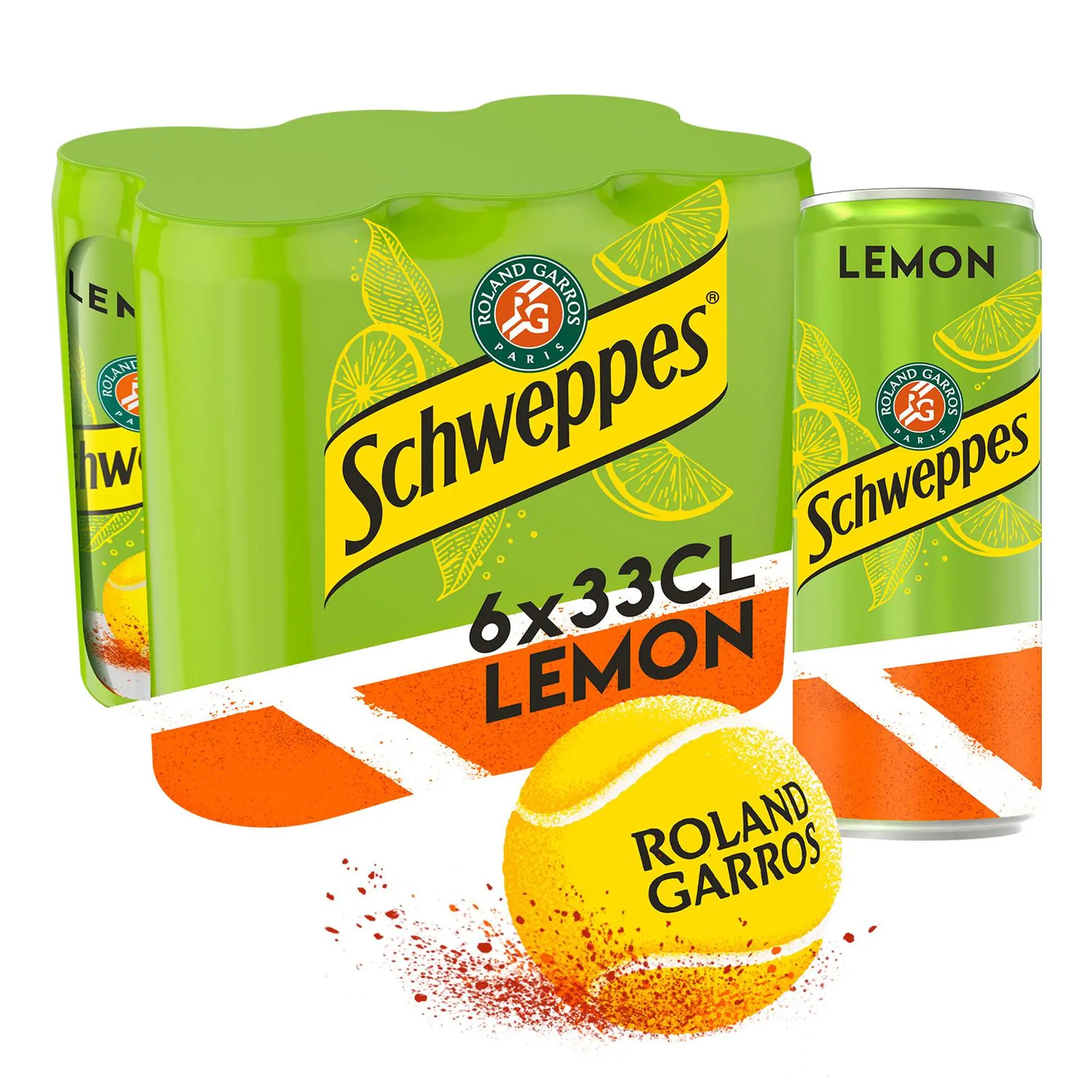 SCHWEPPES Boisson gazeuse saveur Citron boîtes