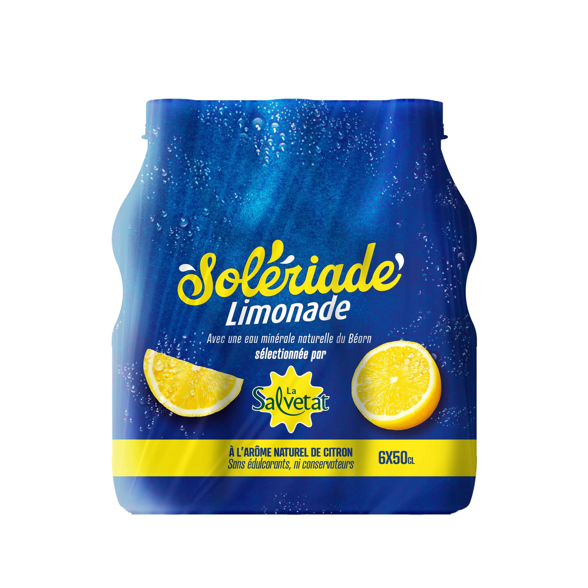 SALVETAT Solériade boisson pétillante arôme citron bouteille