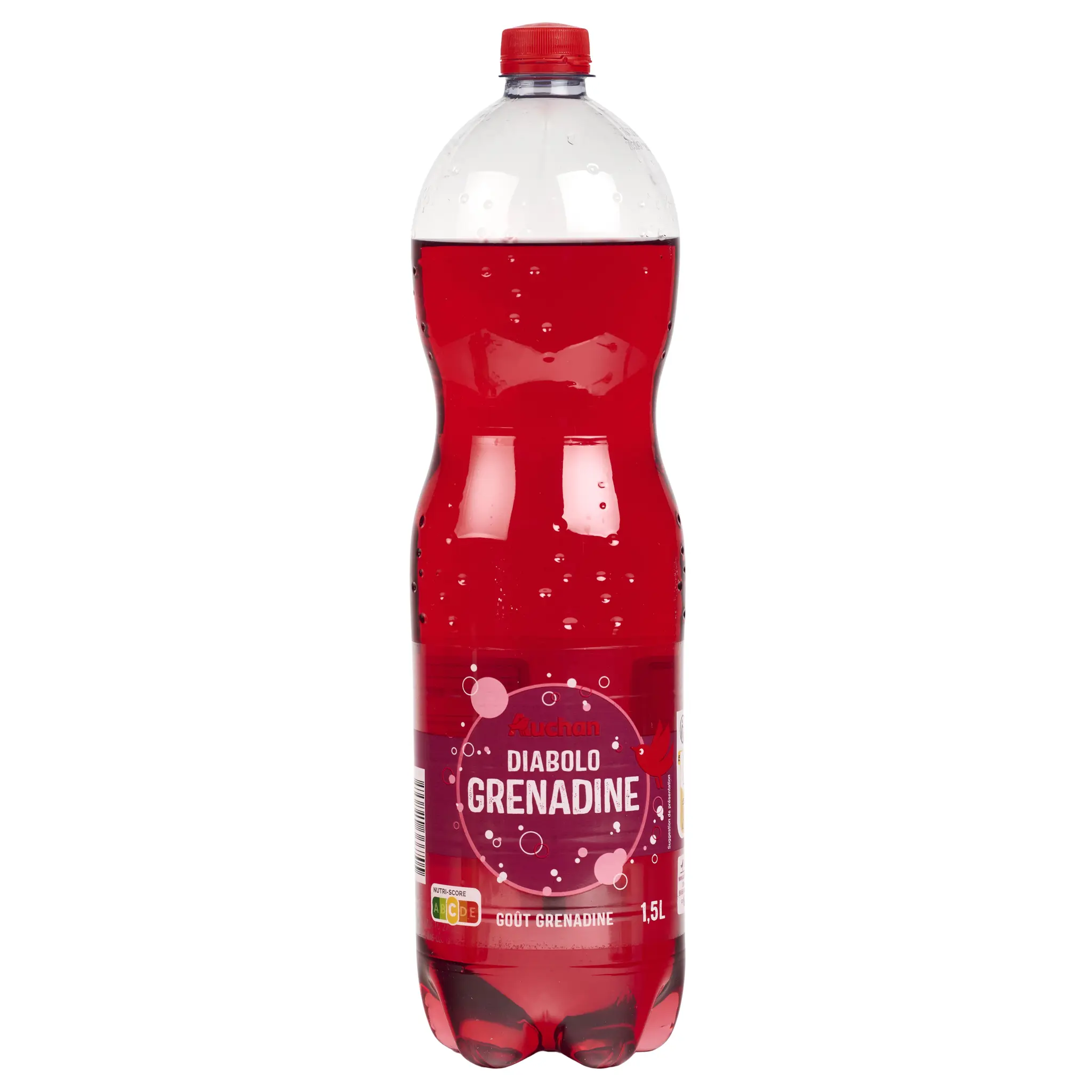 AUCHAN Diabolo grenadine