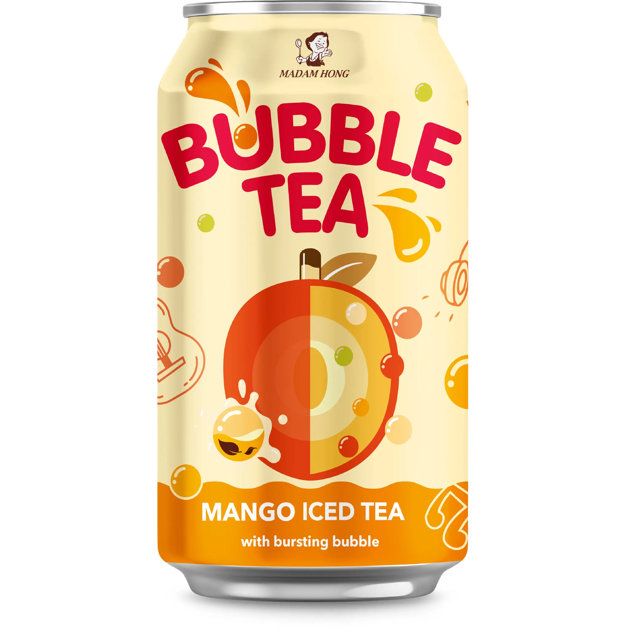 MADAM HONG Boisson bubble tea mangue thé glacé