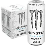 MONSTER Boisson énergisante gazeuse ultra sans sucre boîtes