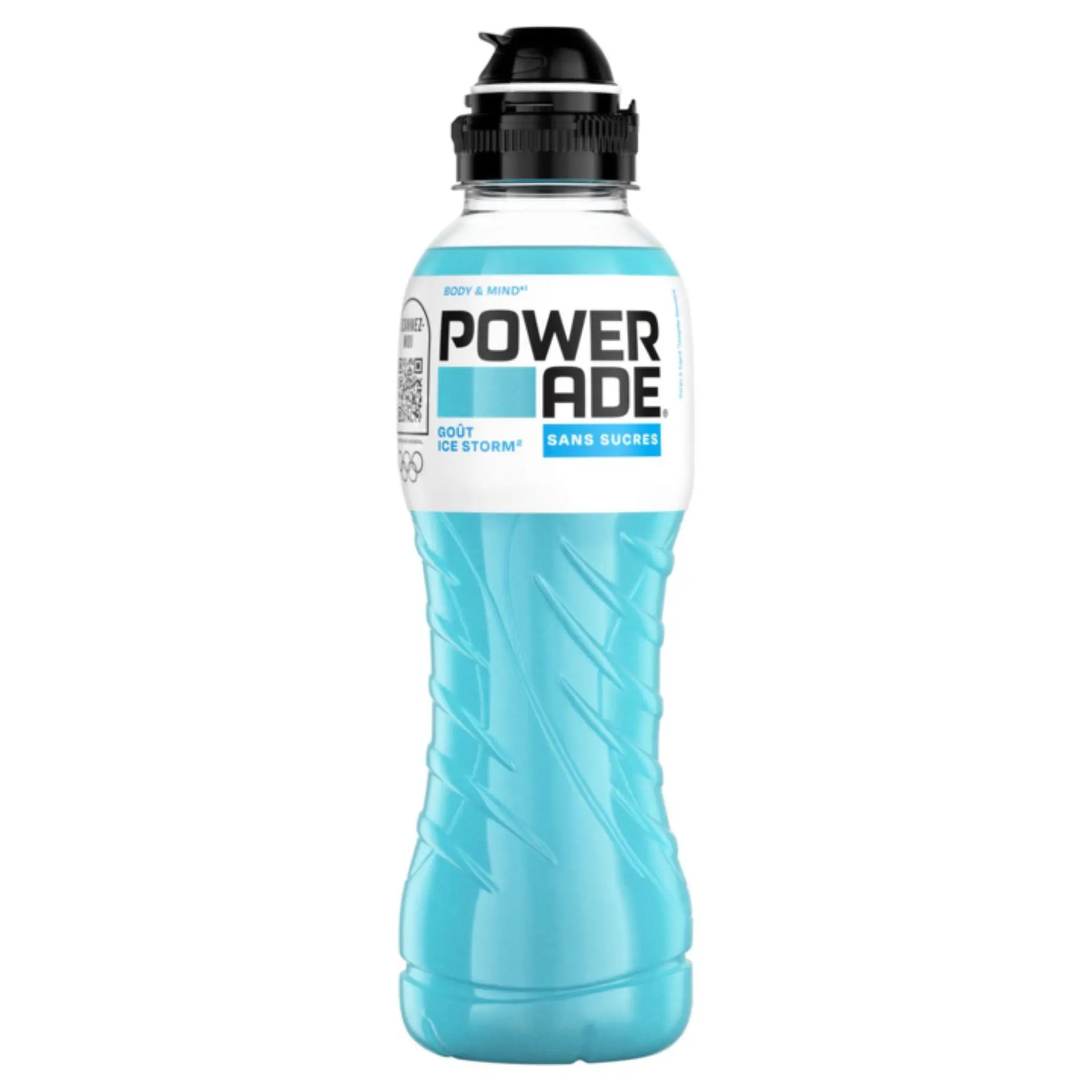 POWERADE Boisson rafraîchissante aromatisée goût ice storm sans sucres bouteille