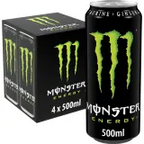 MONSTER ENERGY Boisson énergisante à la taurine et au ginseng boîtes