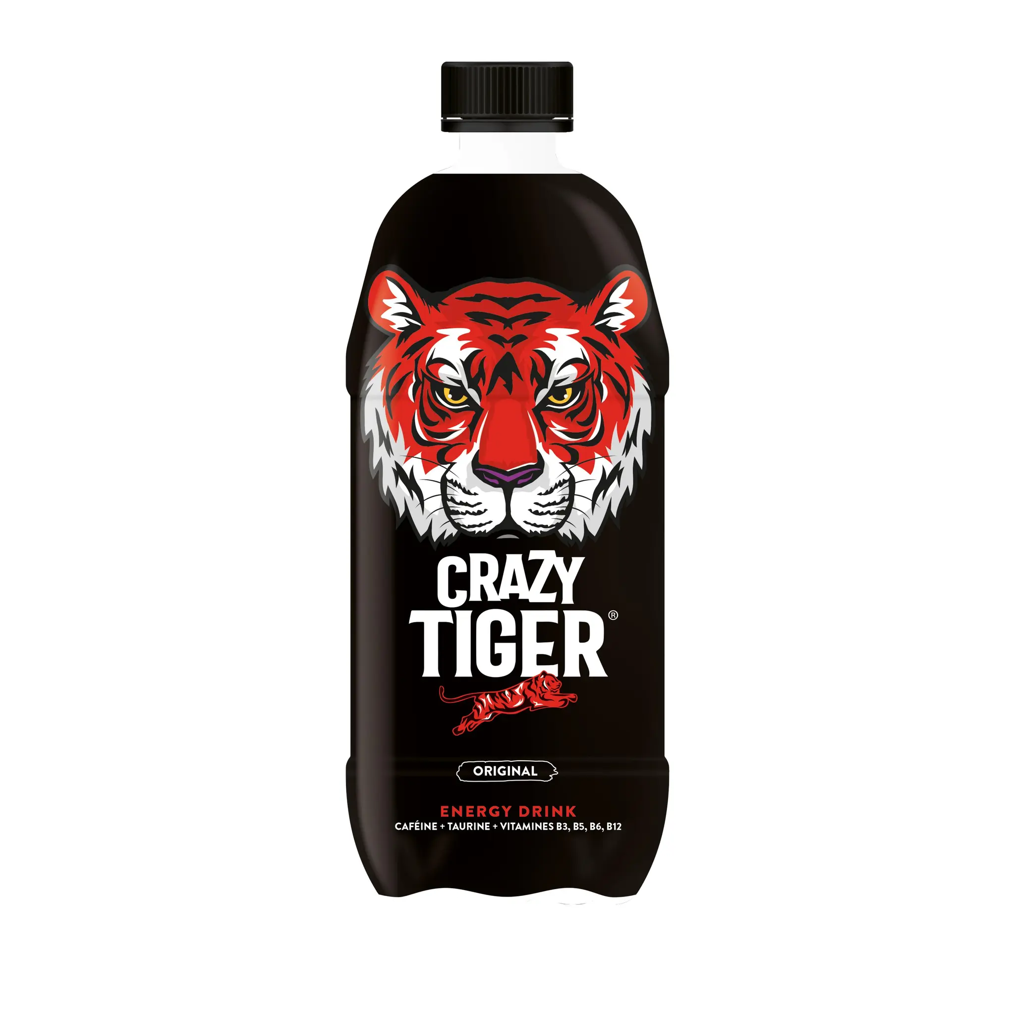 CRAZY TIGER Boisson énergisante à la taurine et caféine