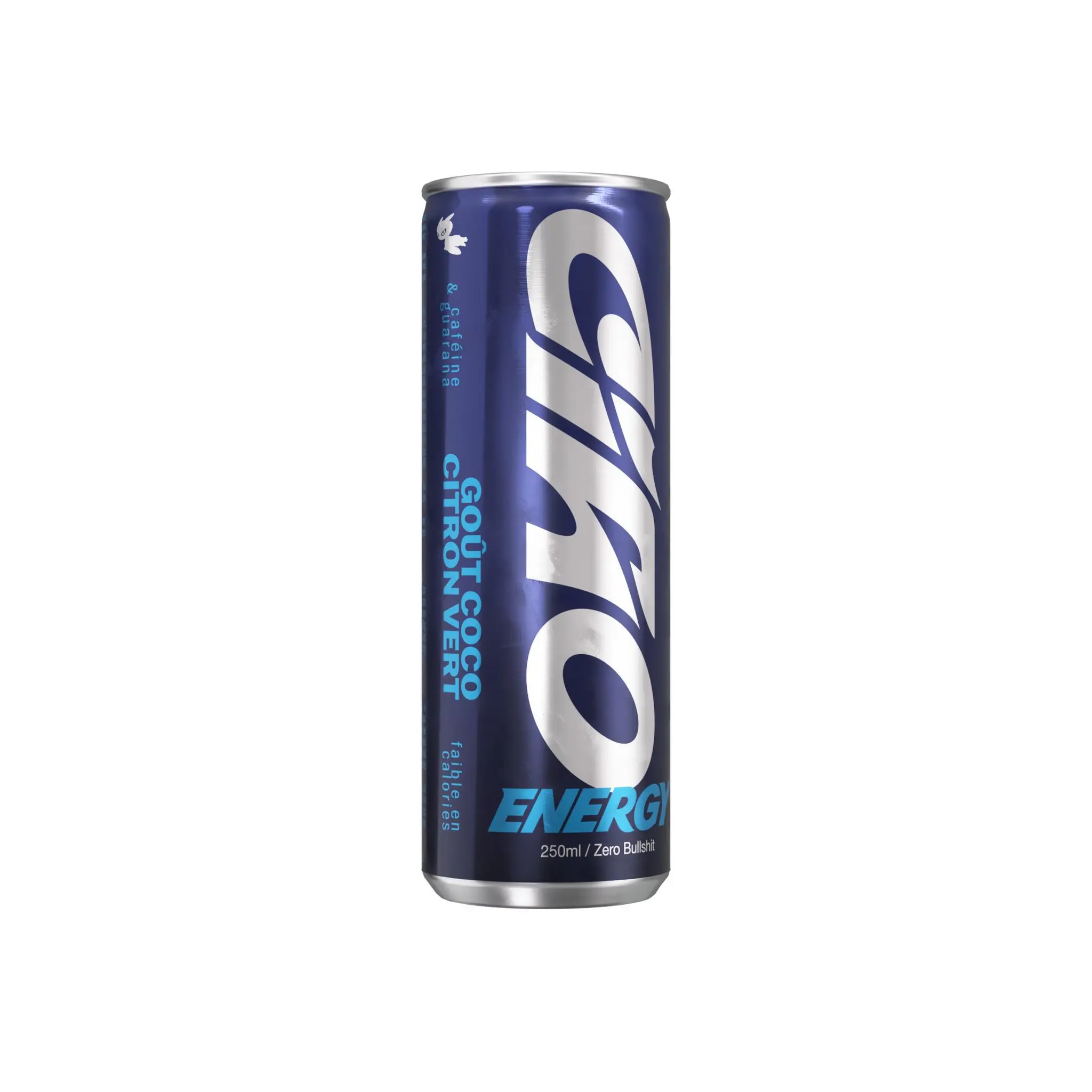 CIAO ENERGY Boisson énergisante gazeuse saveur coco et citron vert boîte