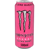 MONSTER Boisson énergisante sans sucre ultra rosa boîte
