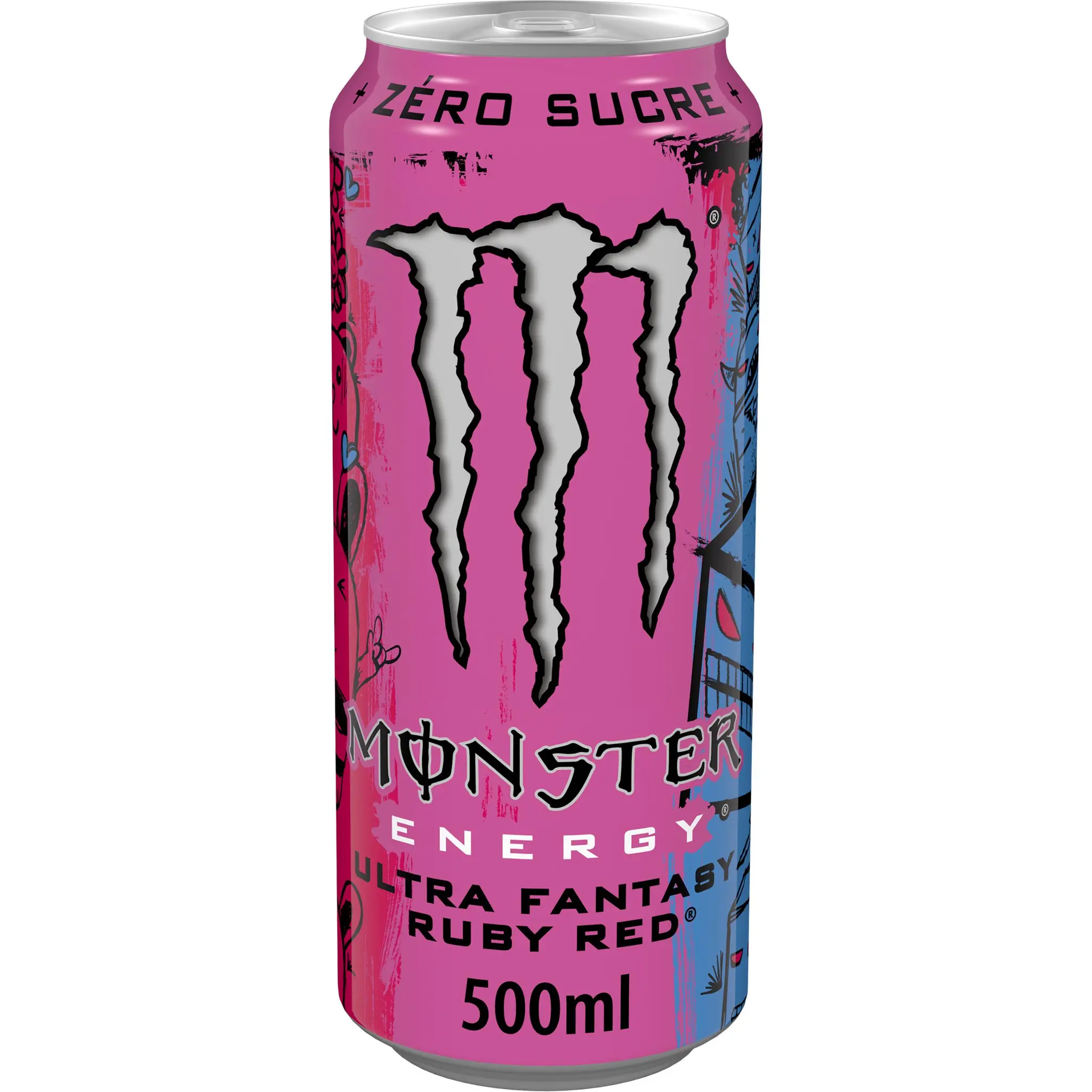 MONSTER ENERGY Boîte énergisante gazeuse saveur d’agrumes sans sucre boîte