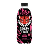 CRAZY TIGER Boisson énergisante à la taurine saveur cerise