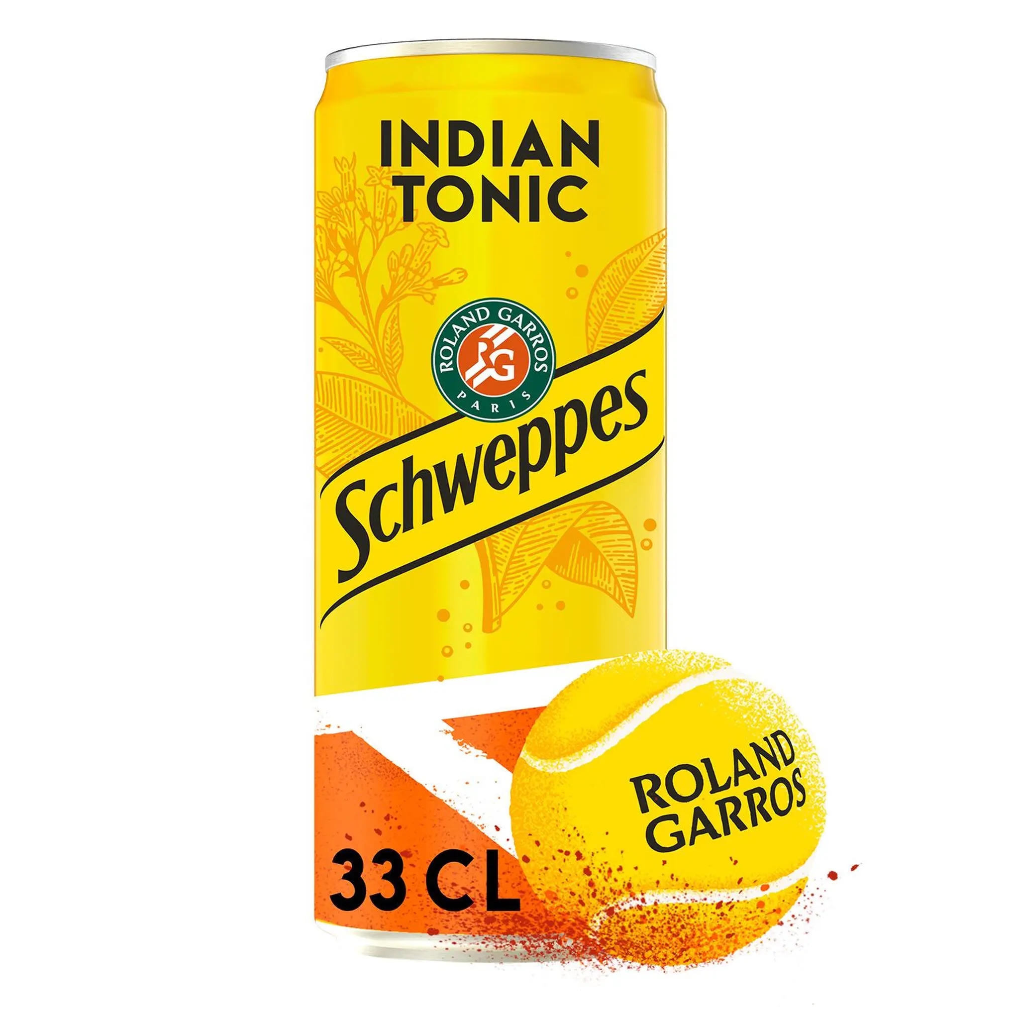 SCHWEPPES Boisson gazeuse Indian tonic boîte