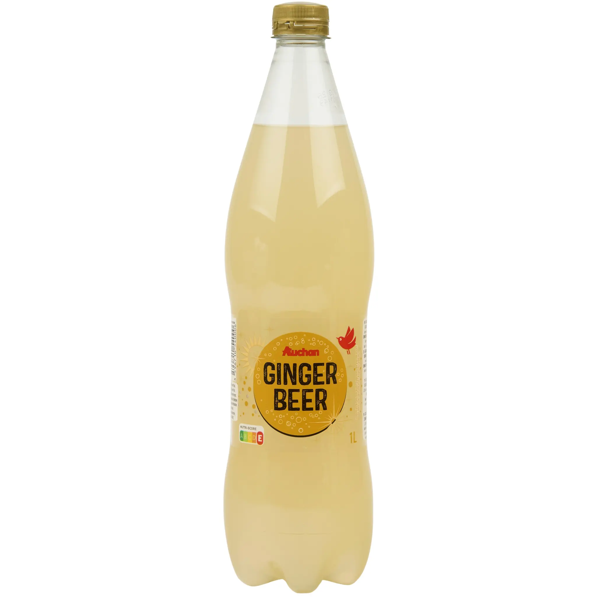 AUCHAN Boisson gazeuse au ginger beer