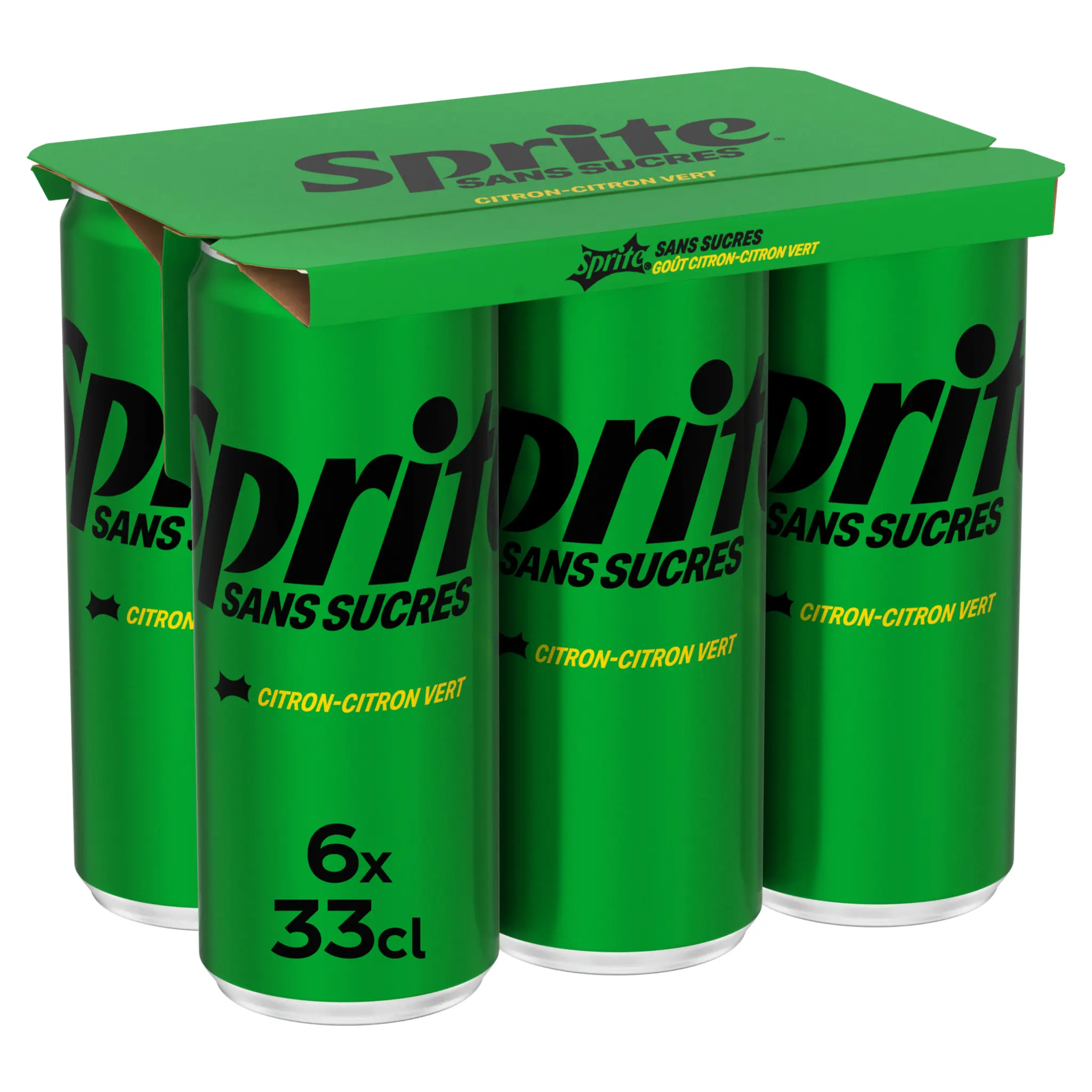 SPRITE Boisson gazeuse aux aromes naturels de citron et citron vert sans sucres