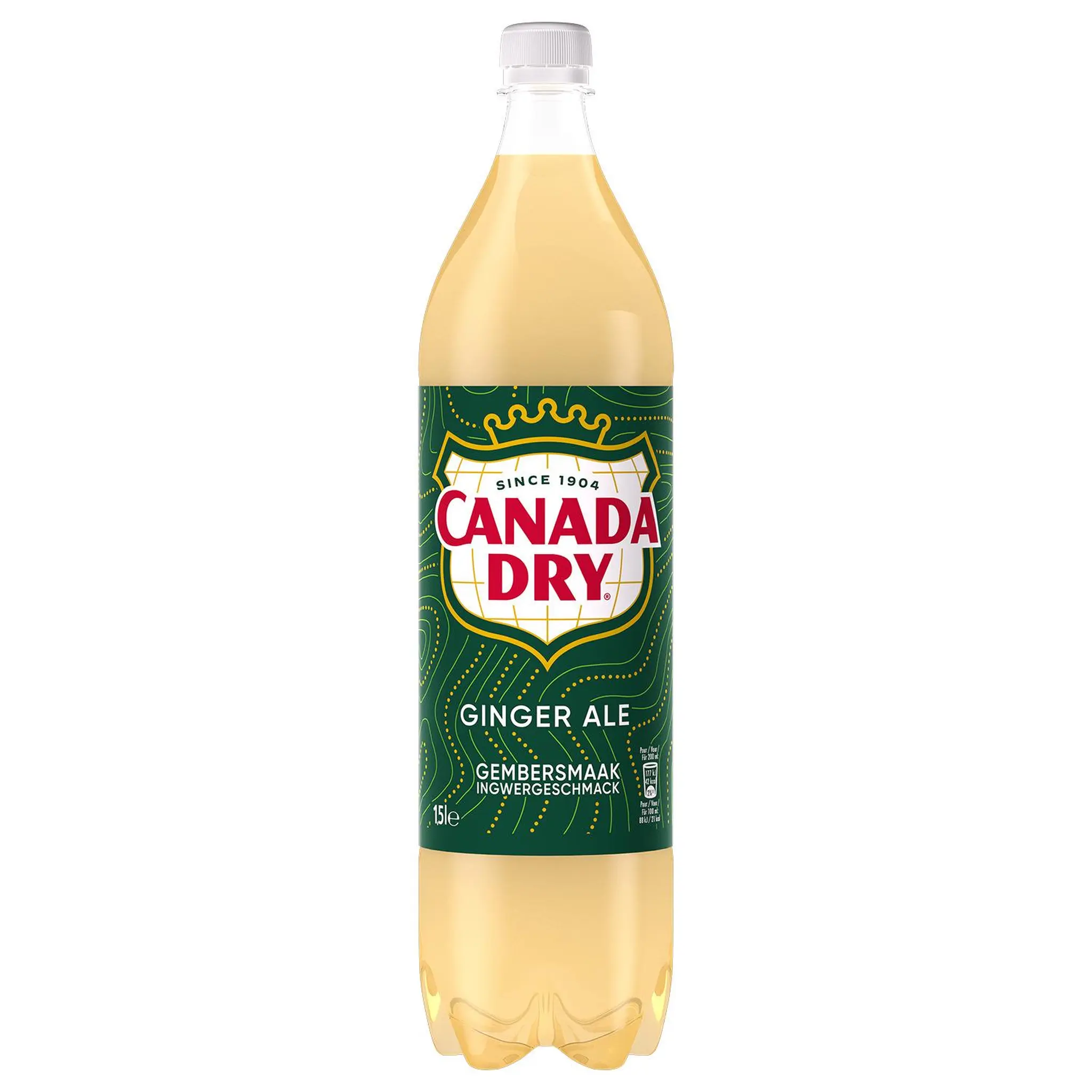 CANADA DRY Boisson gazeuse Ginger Ale saveur gingembre