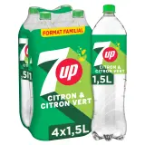 7UP Boisson gazeuse arômes naturels de citron et citron vert