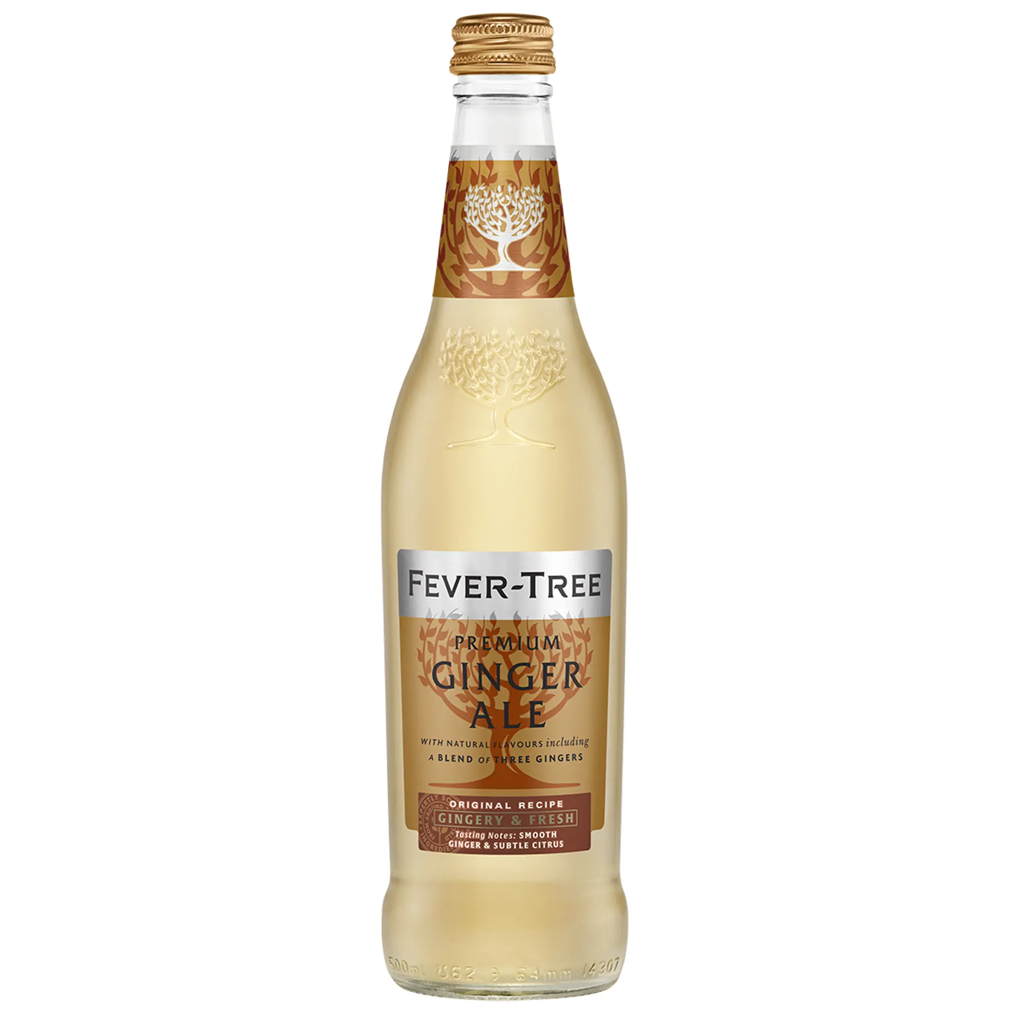 FEVER TREE Boisson premium ginger ale bouteille