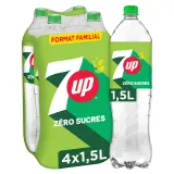7UP Boisson gazeuse aux extraits de citron sans sucres