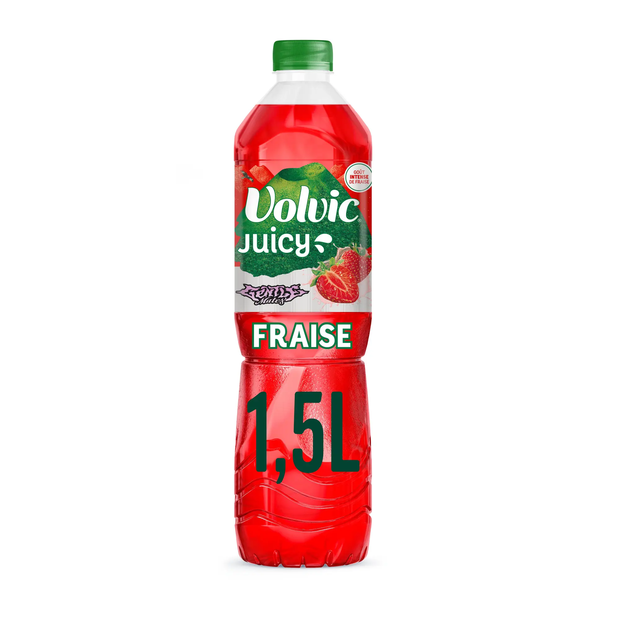 VOLVIC Eau aromatisée Juicy au jus de fraise
