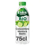 VOLVIC Eau aromatisée concombre menthe basilic bio