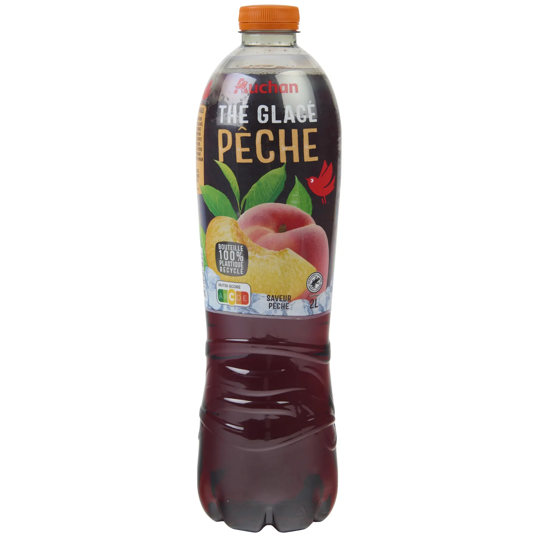 AUCHAN Thé glacé à la pêche