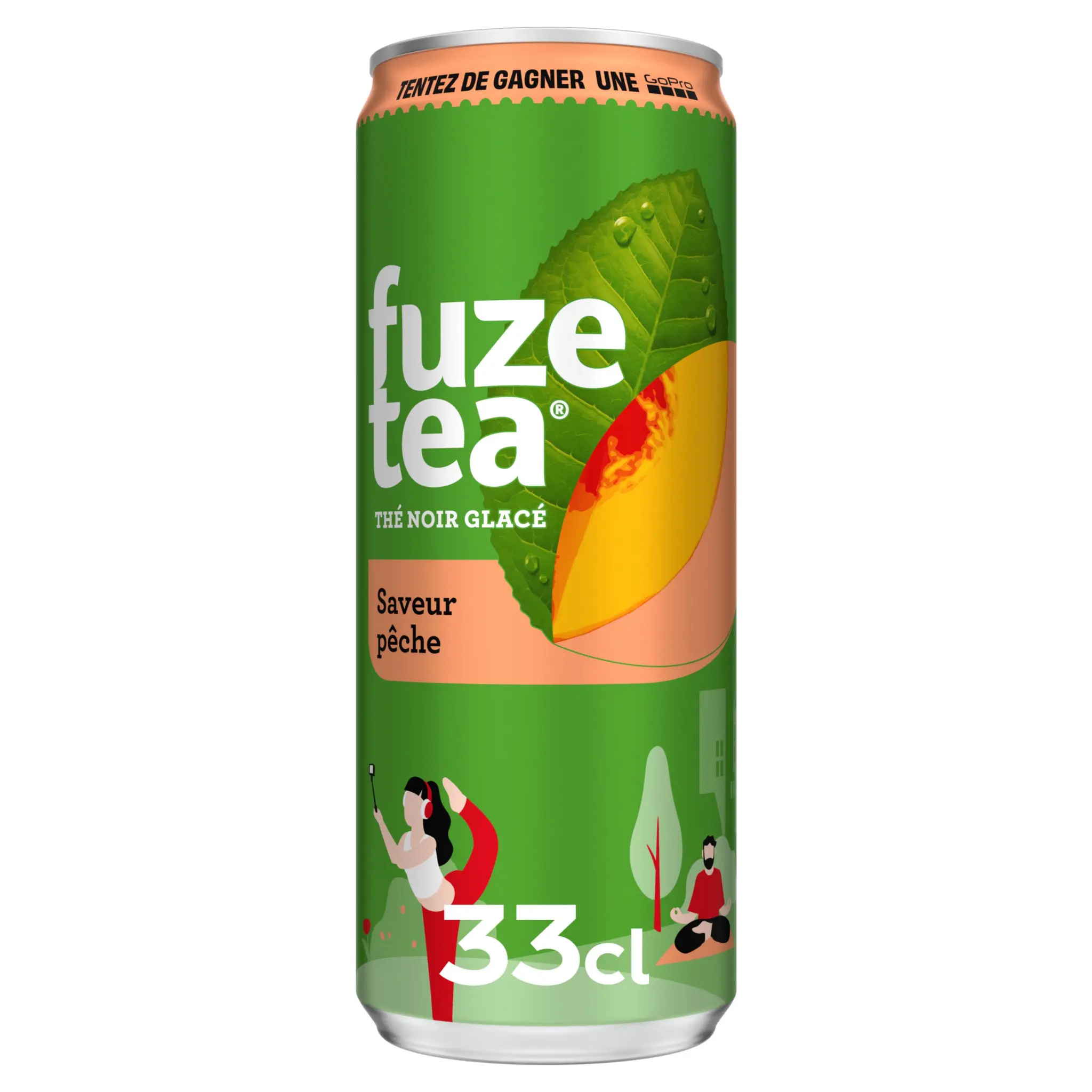 FUZE TEA Thé noir glacé saveur pêche