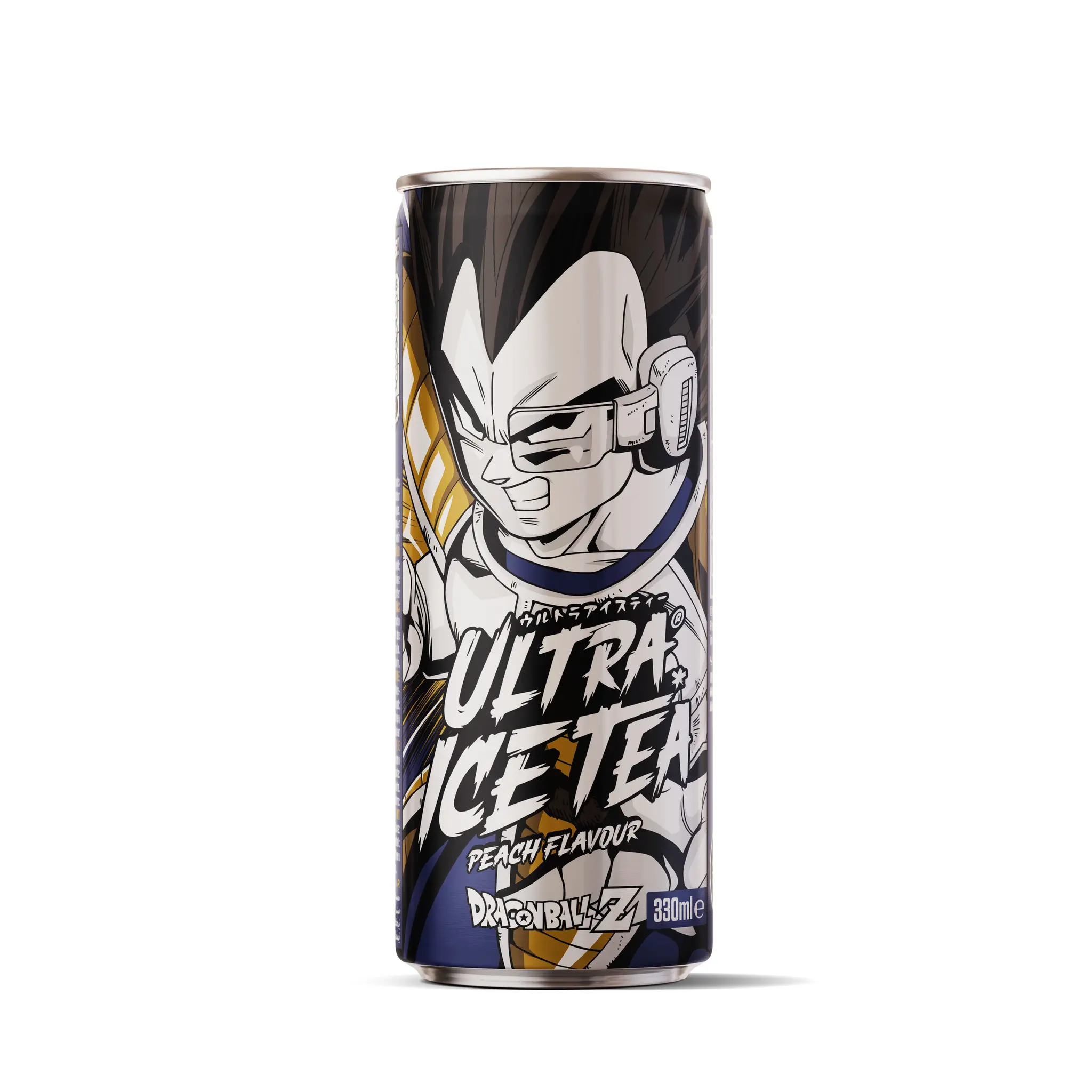 ULTRA ICE TEA Boisson aromatisée au thé et à la pêche Dragon Ball Z Vegeta