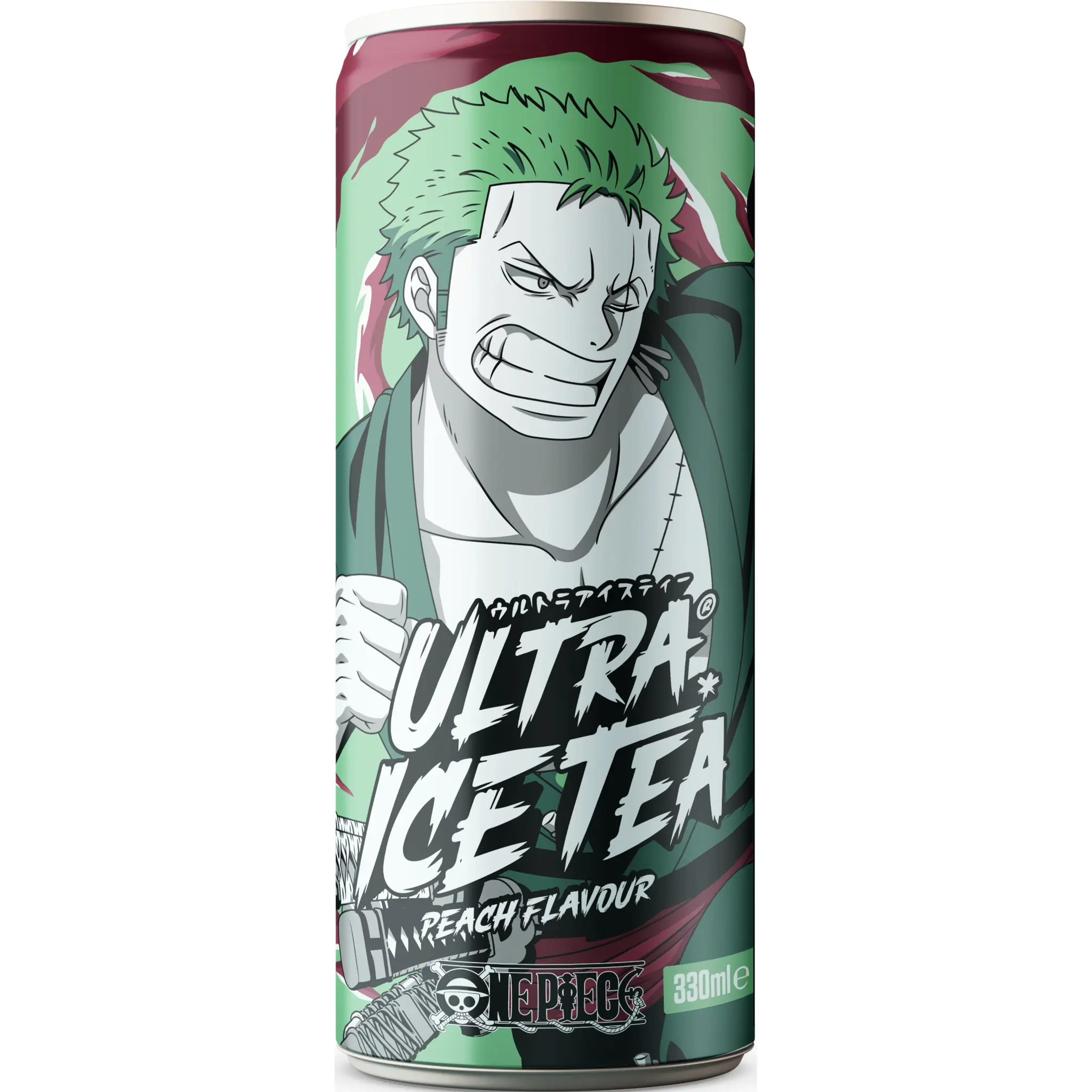 ULTRA ICE TEA Boisson aromatisée au thé et à la pêche One Piece Zoro