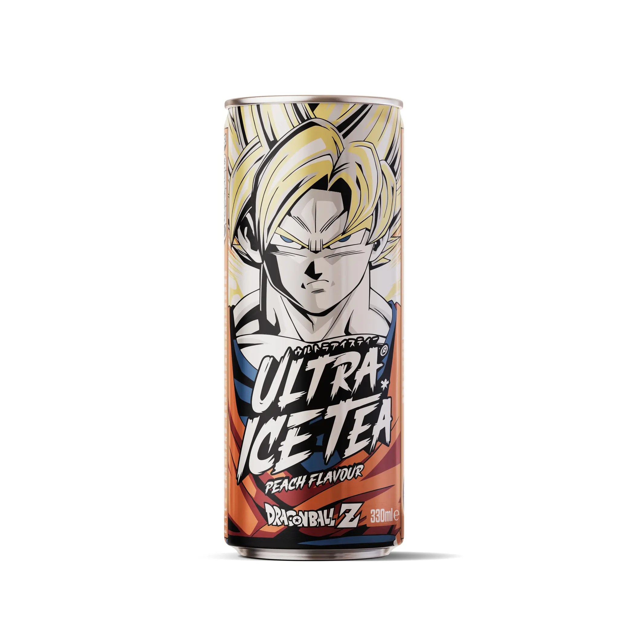 ULTRA ICE TEA Boisson aromatisée au thé et à la pêche Dragon Ball Z Son Goku