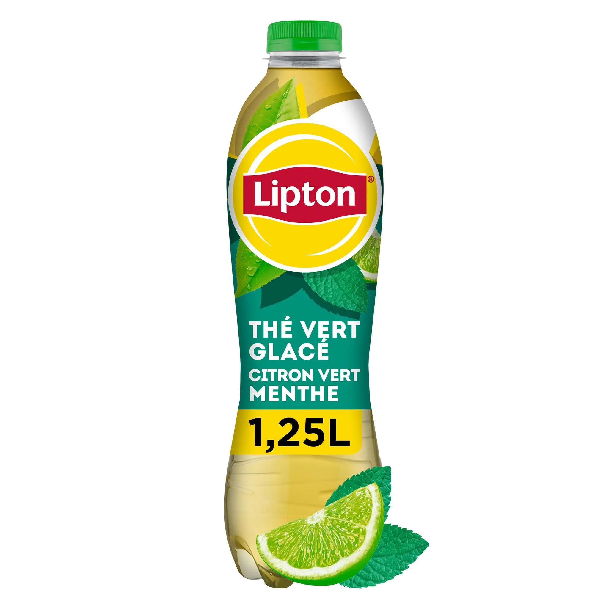 LIPTON ICE TEA Thé glacé vert citron vert et menthe