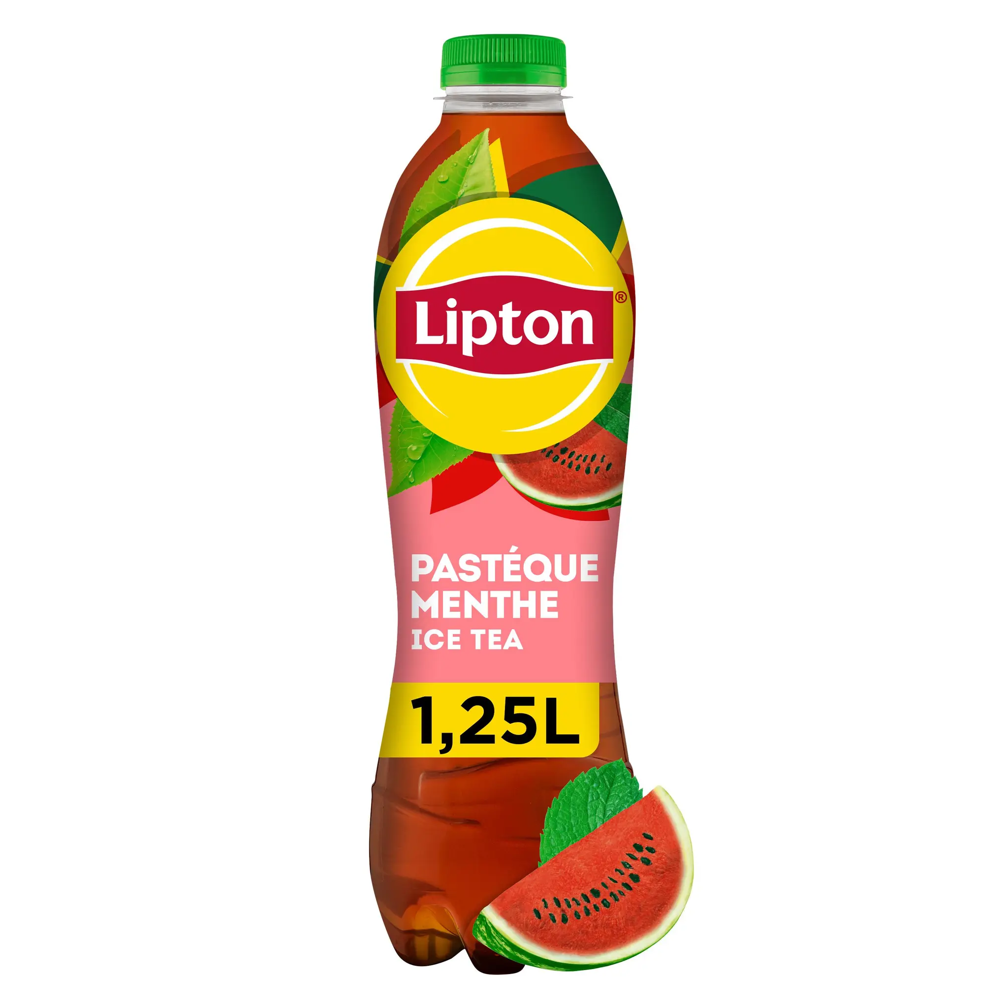 LIPTON Thé glacé saveur Pastèque menthe