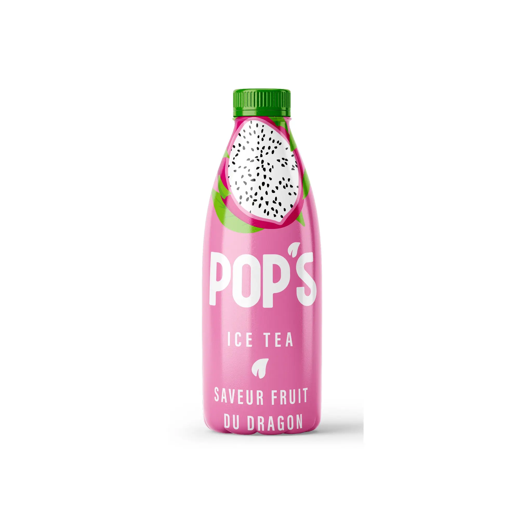 POP'S Boisson rafraichissante à l'extrait de thé noir fruit du dragon