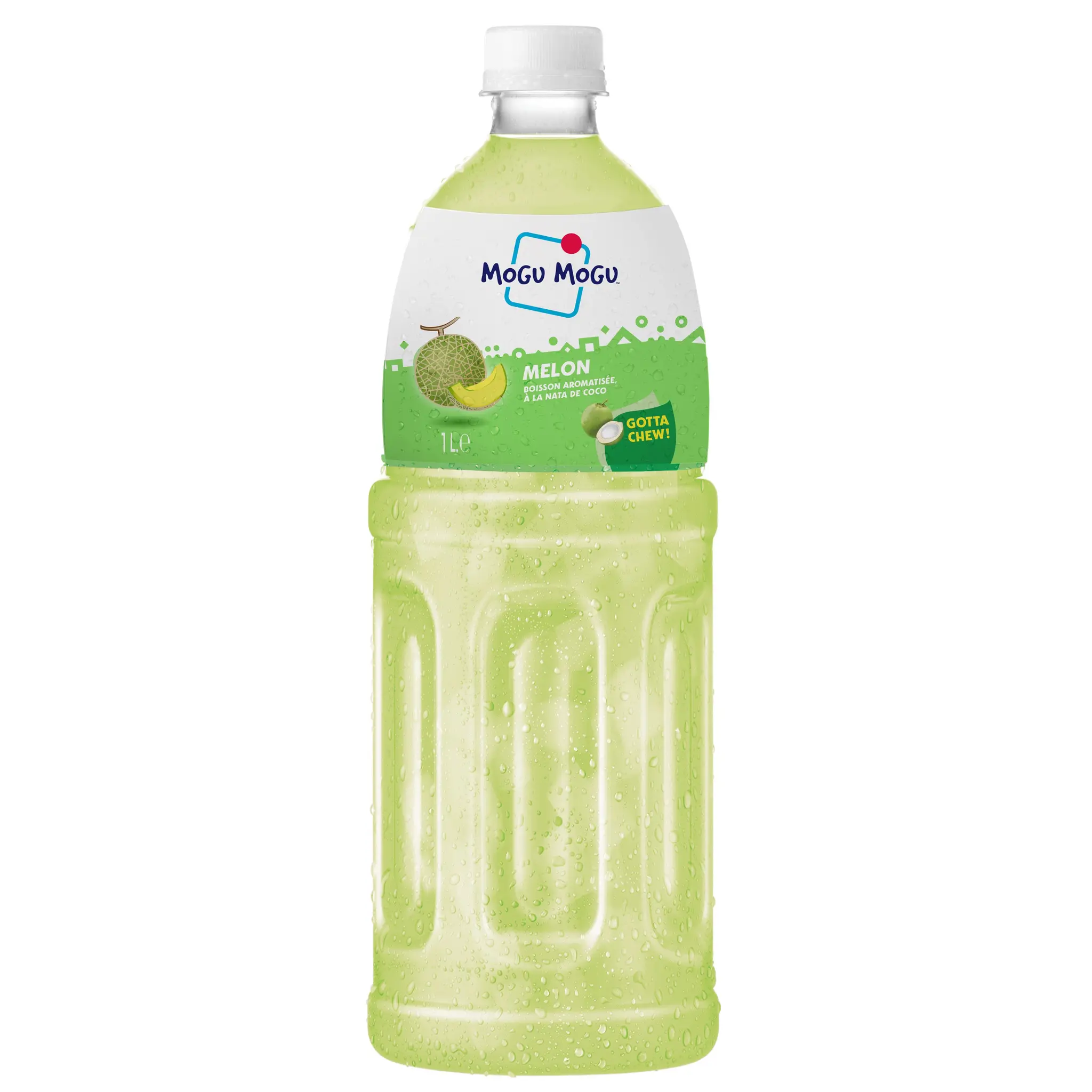 MOGU MOGU Boisson au goût melon et nata de coco
