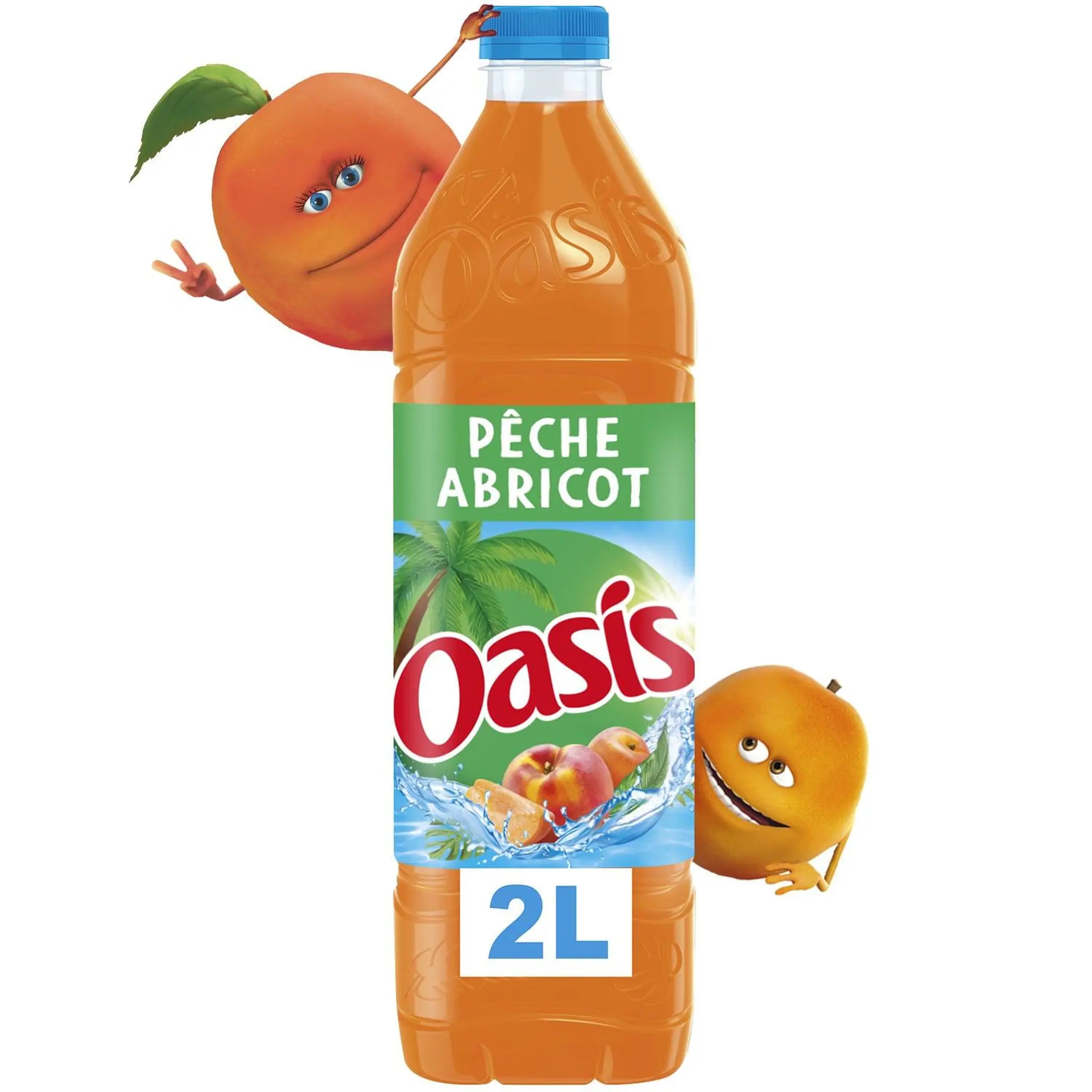 OASIS Boisson aux fruits saveur pêche abricot