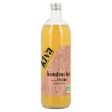 KIVA Boisson gazéifiée au kombucha bio saveur pêche