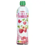 AUCHAN Sirop de framboise bidon plastique