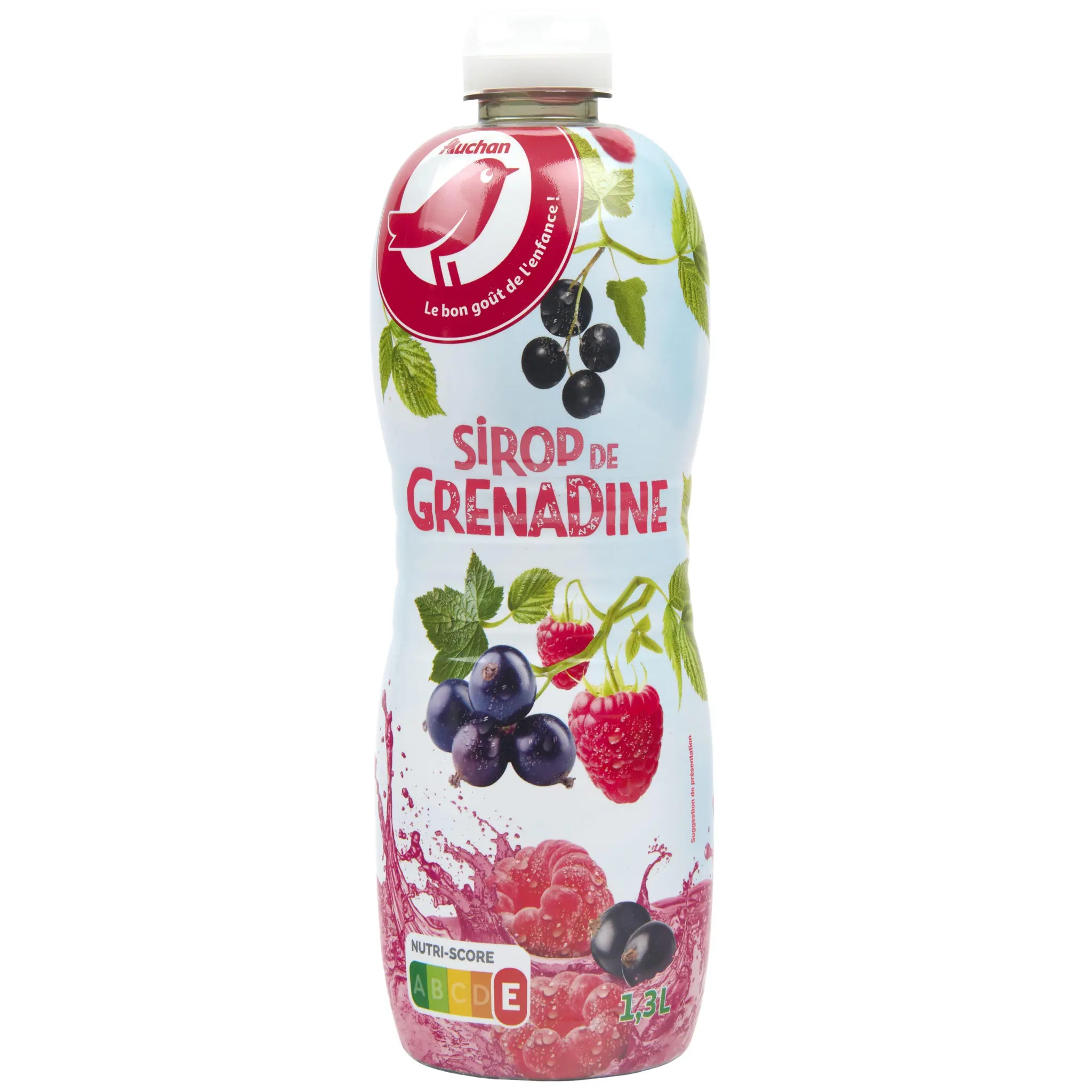 AUCHAN Sirop de grenadine