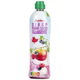 AUCHAN Sirop de pomme cassis framboise bidon plastique