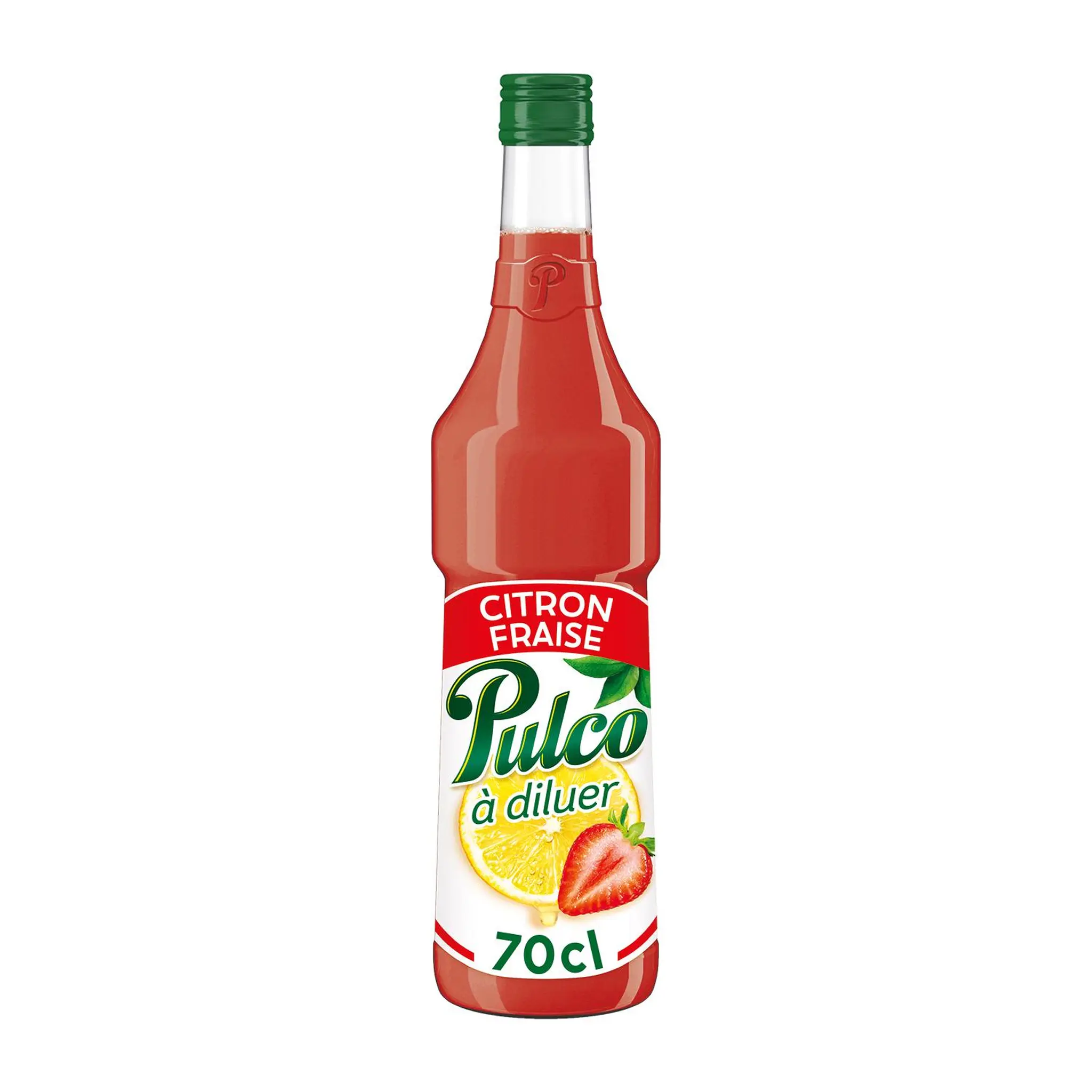 PULCO Sirop concentré citron fraise à diluer
