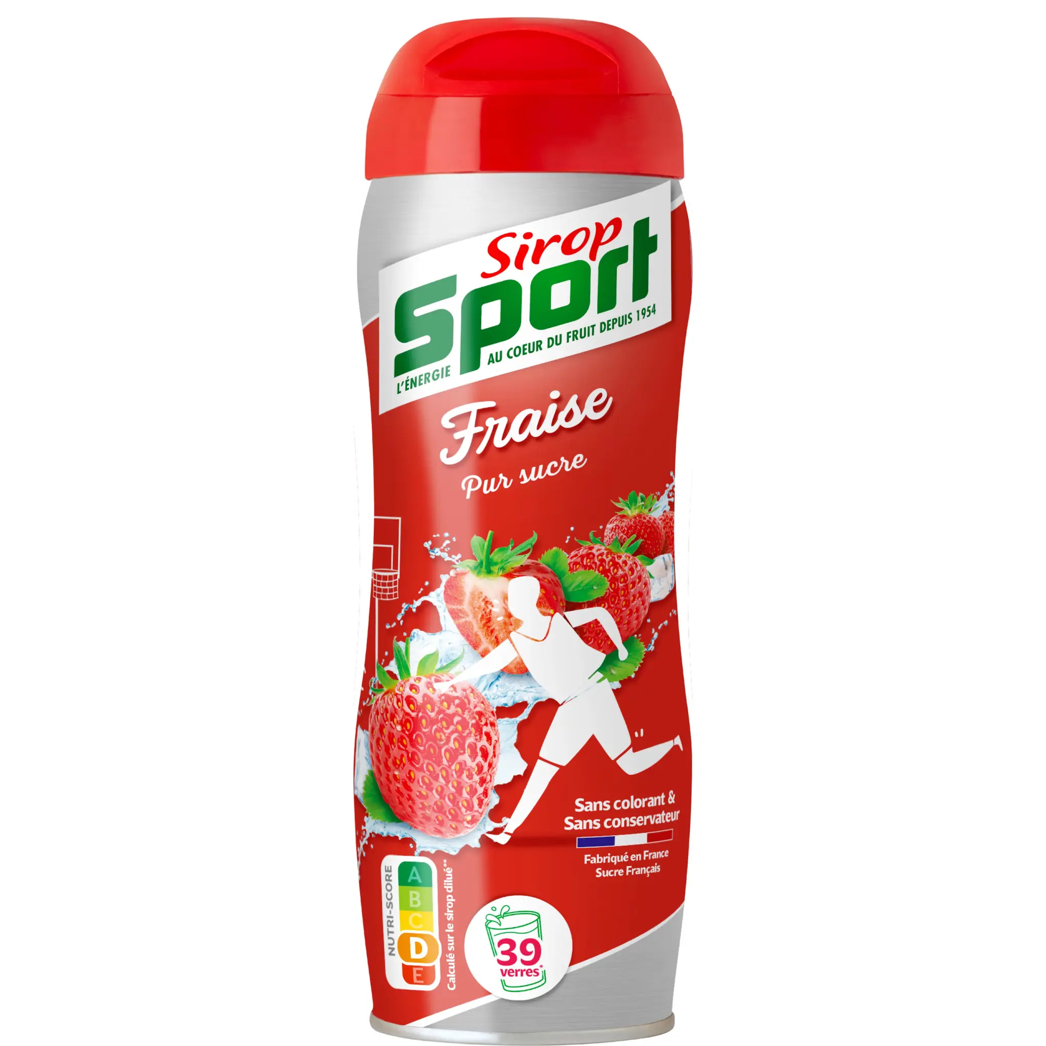 SIROP SPORT Sirop de fraise