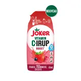 JOKER Vitamin C-IRUP Boost Sirop ultraconcentré fraise cassis framboise sans sucres à diluer