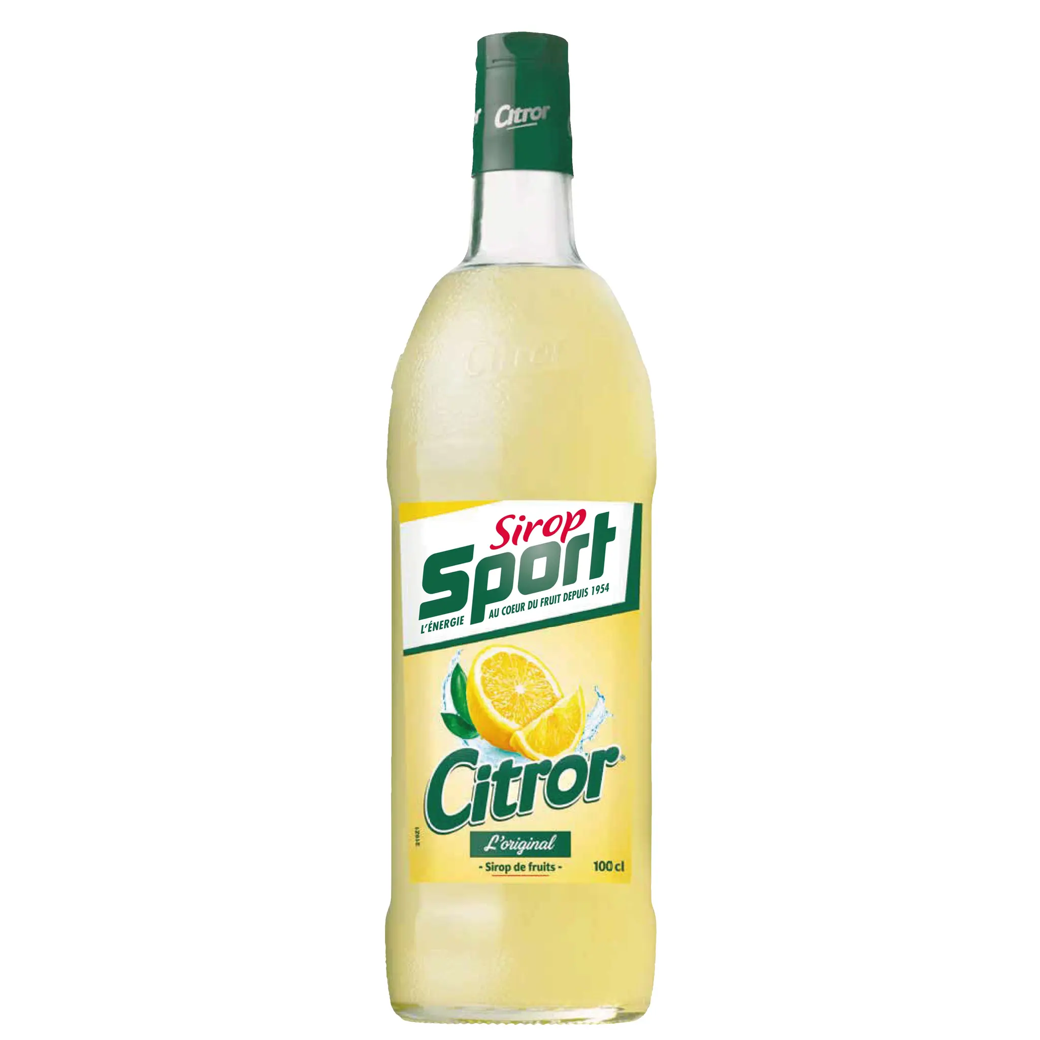 SIROP SPORT Sirop de citron bouteille de verre