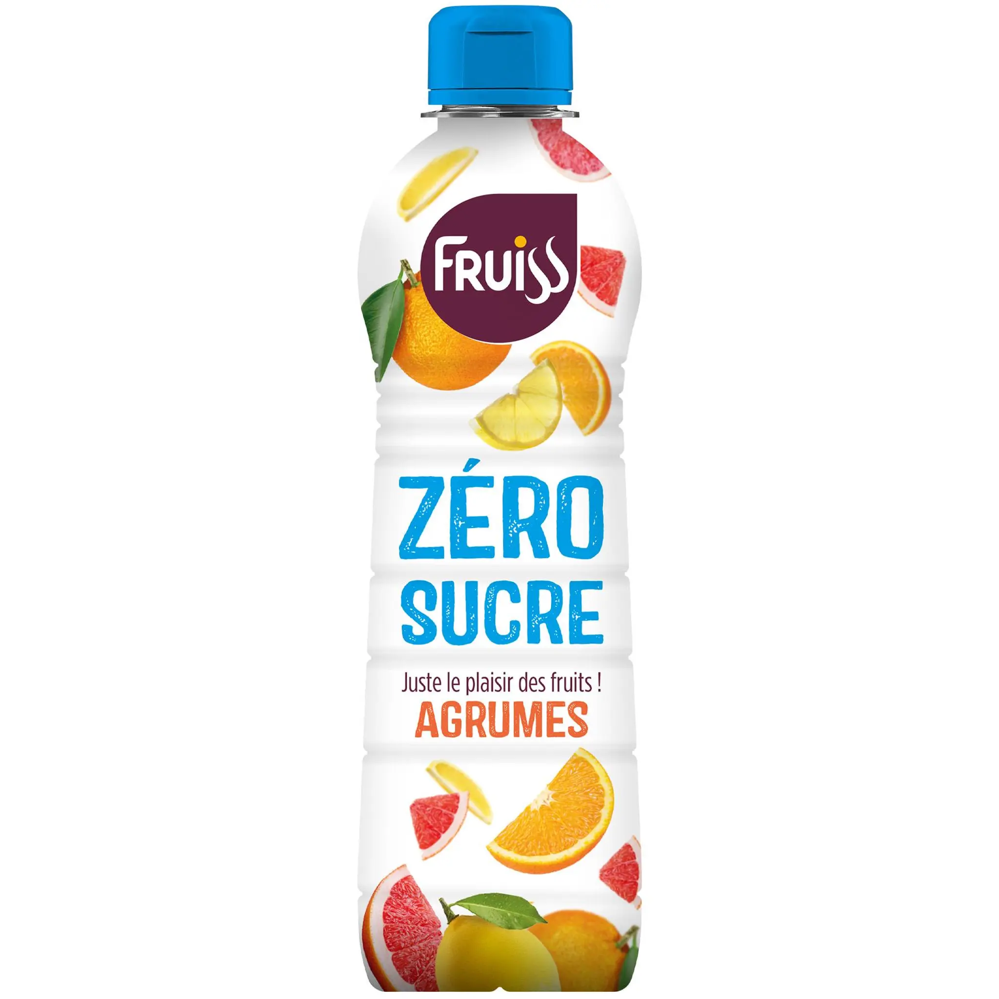 FRUISS Sirop aux agrumes zéro sucre à diluer