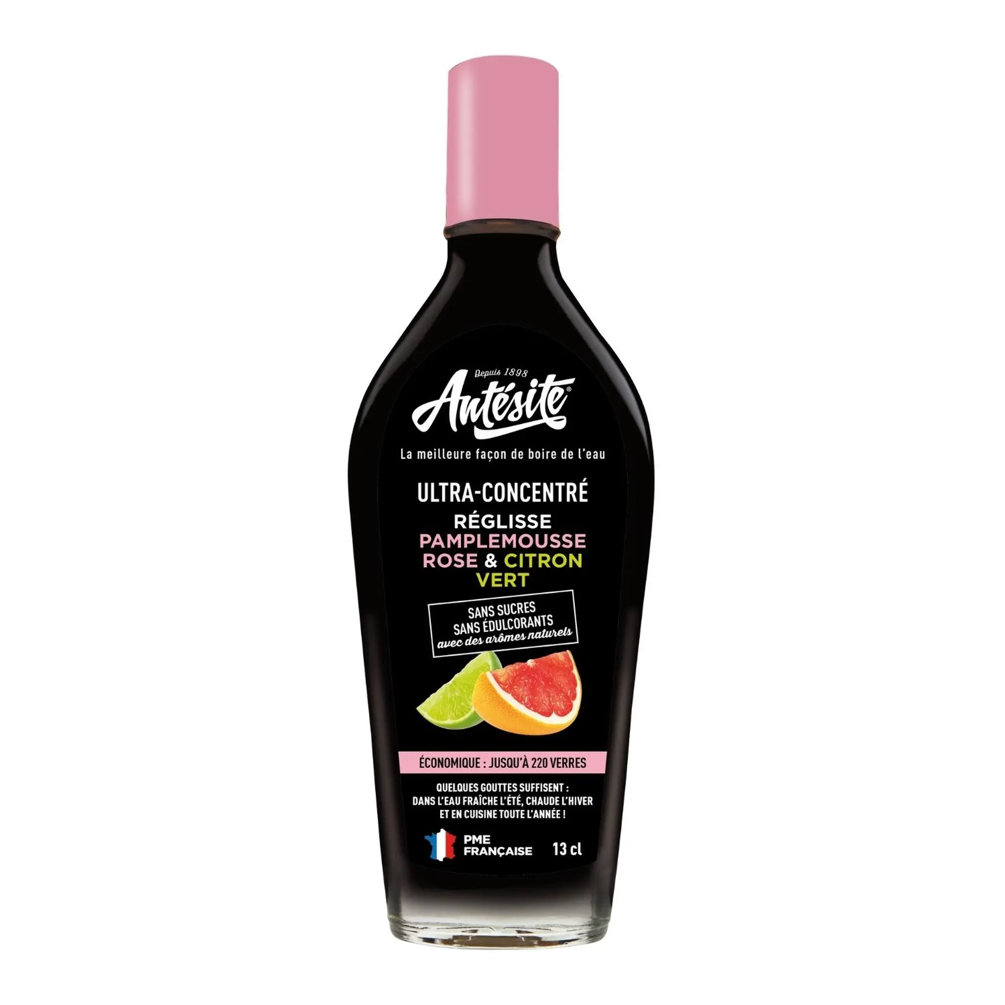 ANTESITE Sirop ultra concentré au réglisse pamplemousse rose et citron vert