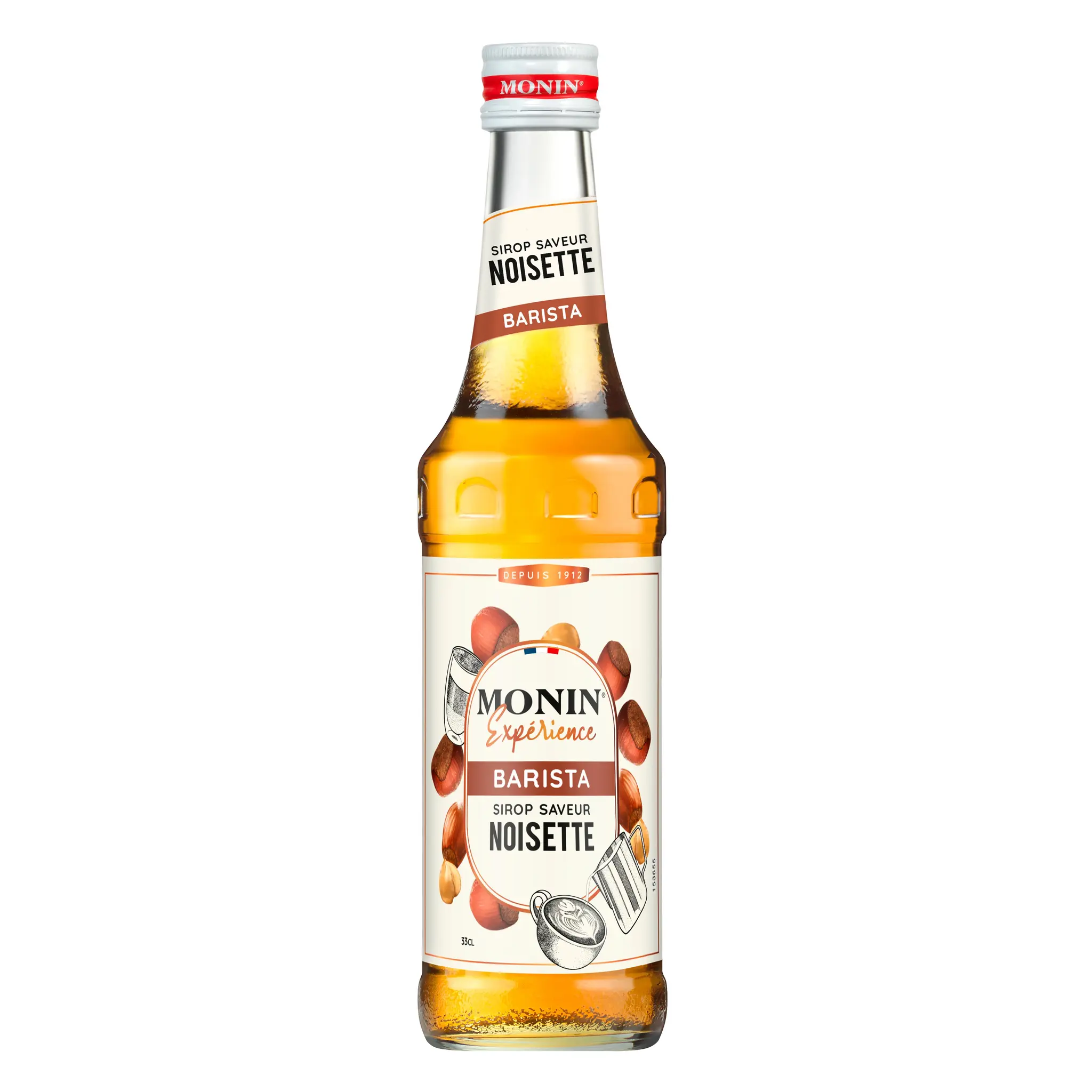 MONIN Sirop saveur noisette