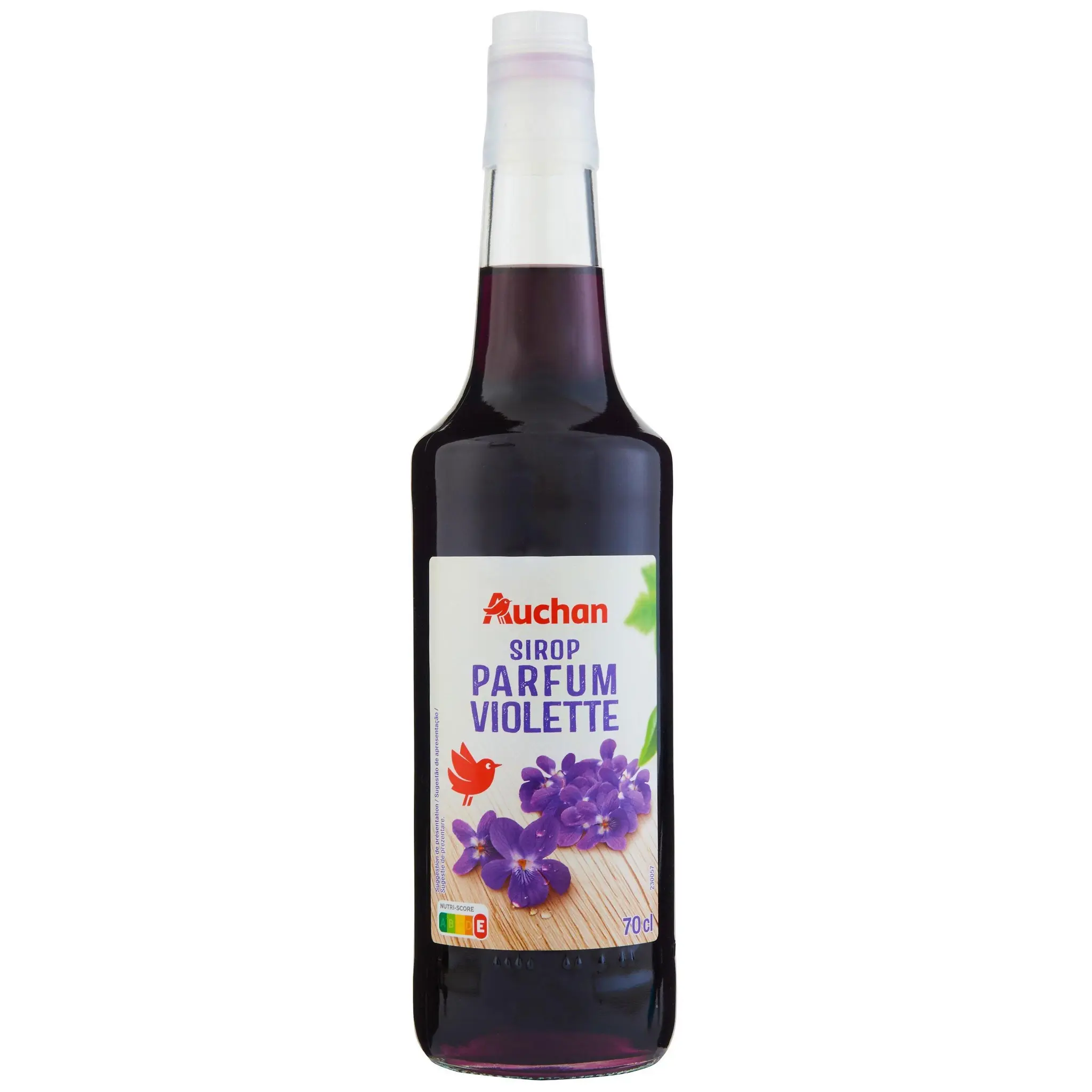 AUCHAN Sirop de violette